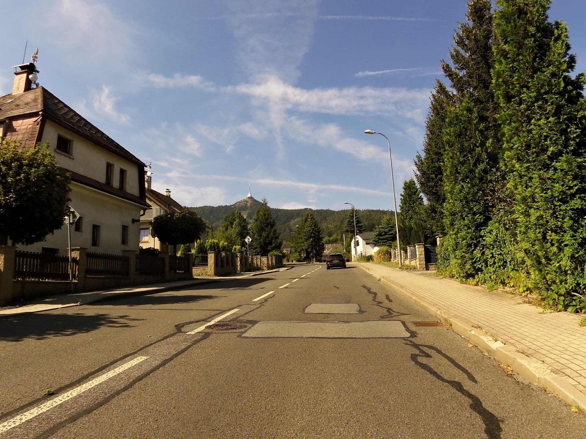 Street view near Pension Tip, Liberec — © fell3 (CC BY-SA · Mapillary)