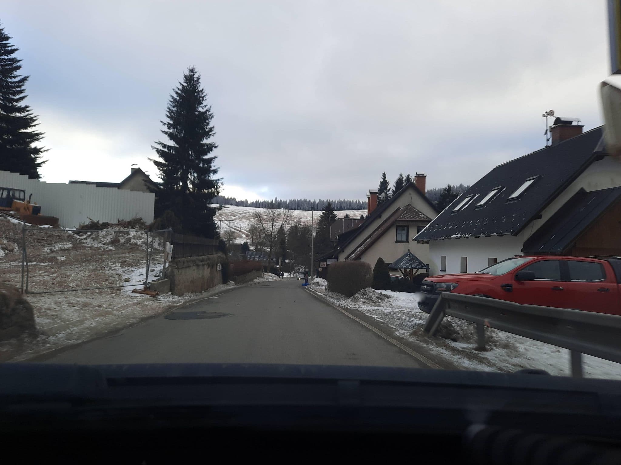 Street view near Penzion Diana Bedřichov, Janov nad Nisou — © ondrejlopatka (CC BY-SA · Mapillary)