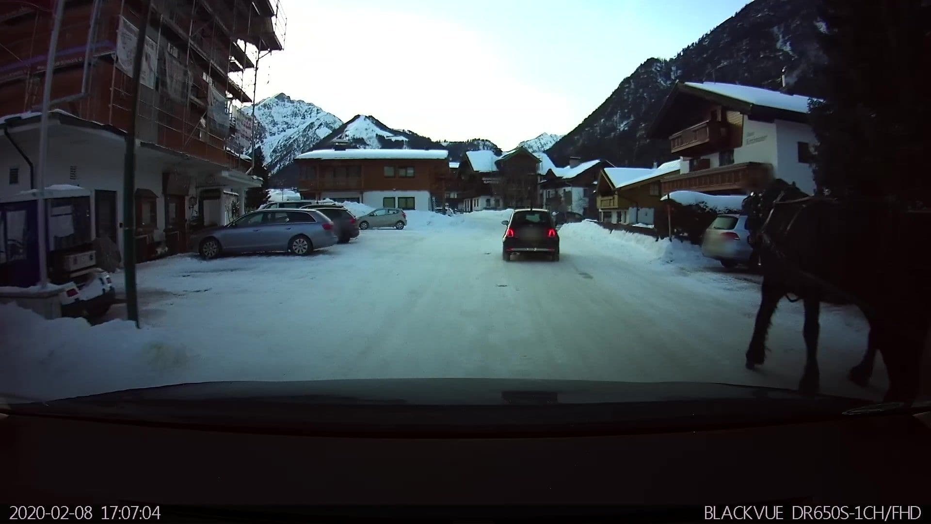 Street view near Pension Achensee, Maurach
