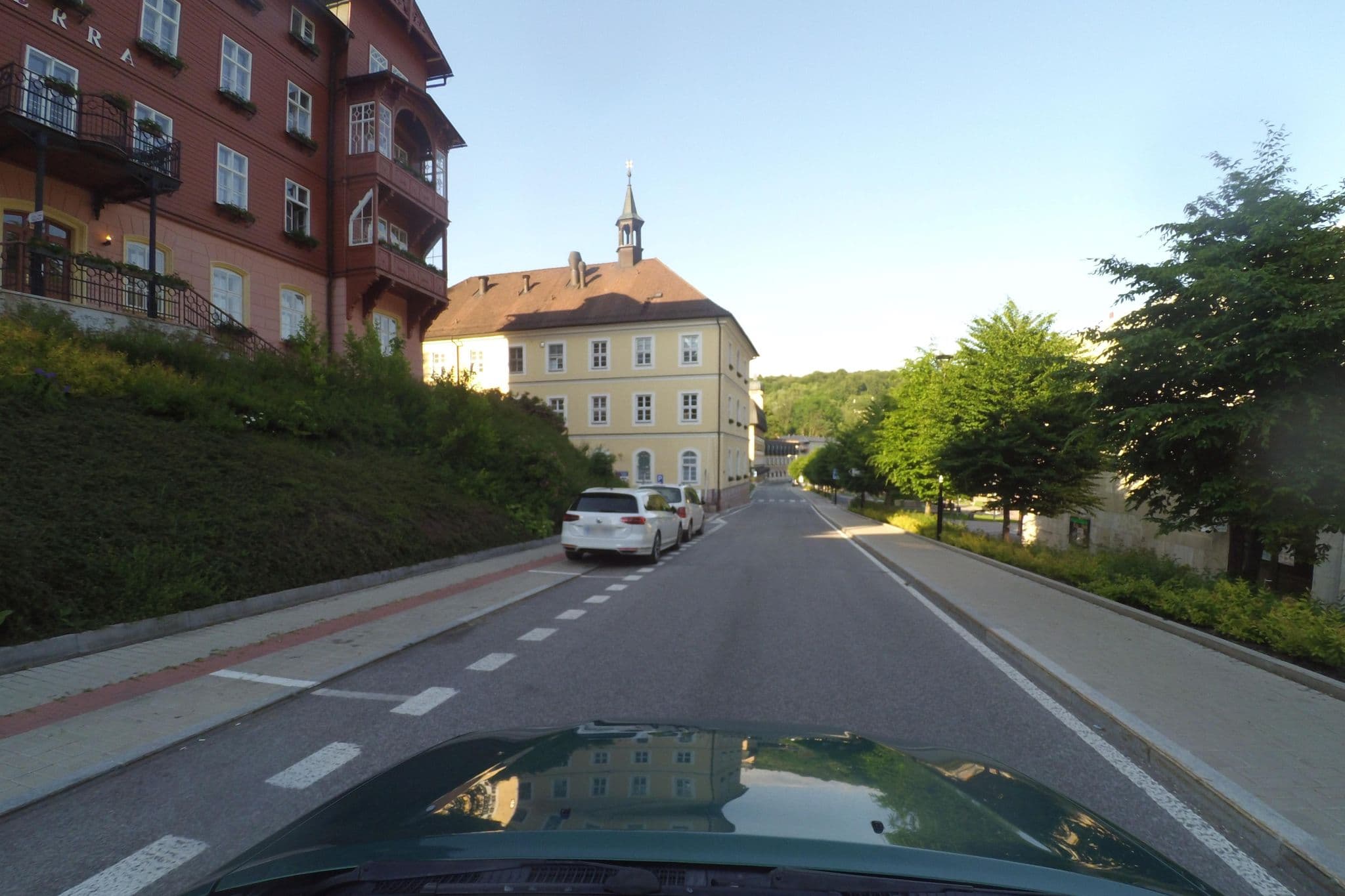 Street view near Lázeňský hotel Terra ***, Svoboda nad Úpou — © wegavision (CC BY-SA · Mapillary)