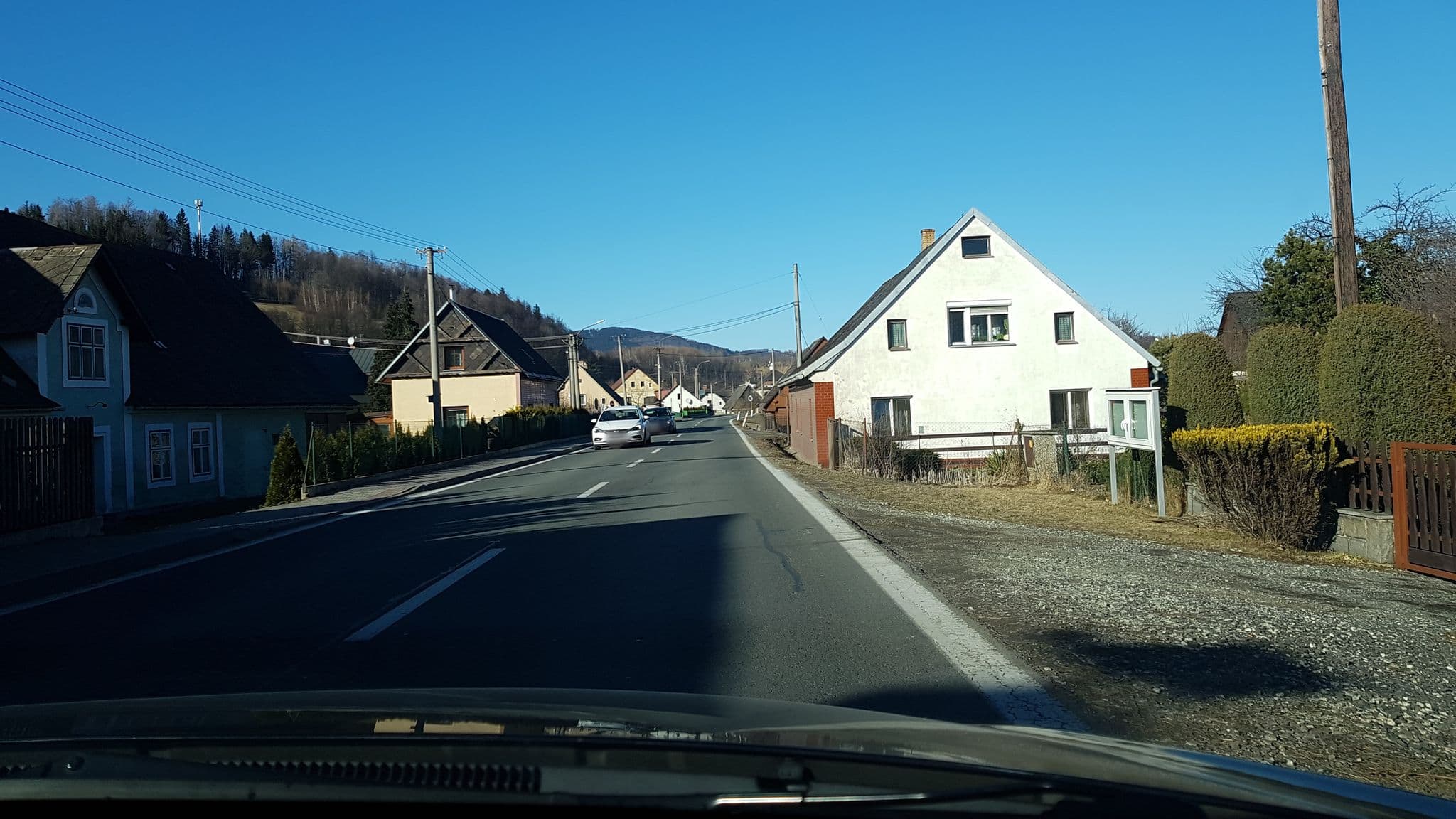 Street view near Penzion Mona, Jeseník — © richardc (CC BY-SA · Mapillary)