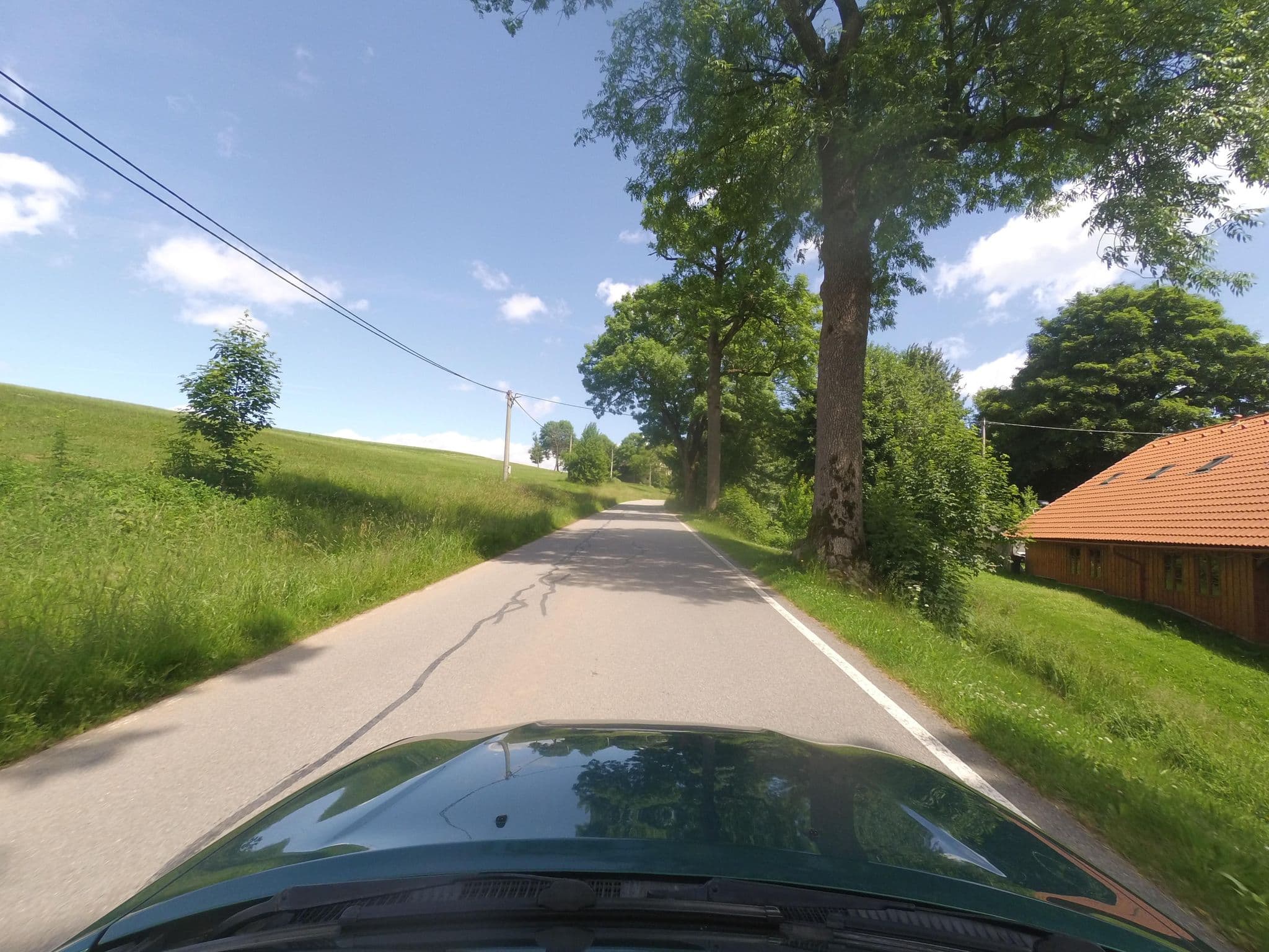 Street view near Apartmány u Knajflů Orlické hory, Kunvald — © wegavision (CC BY-SA · Mapillary)