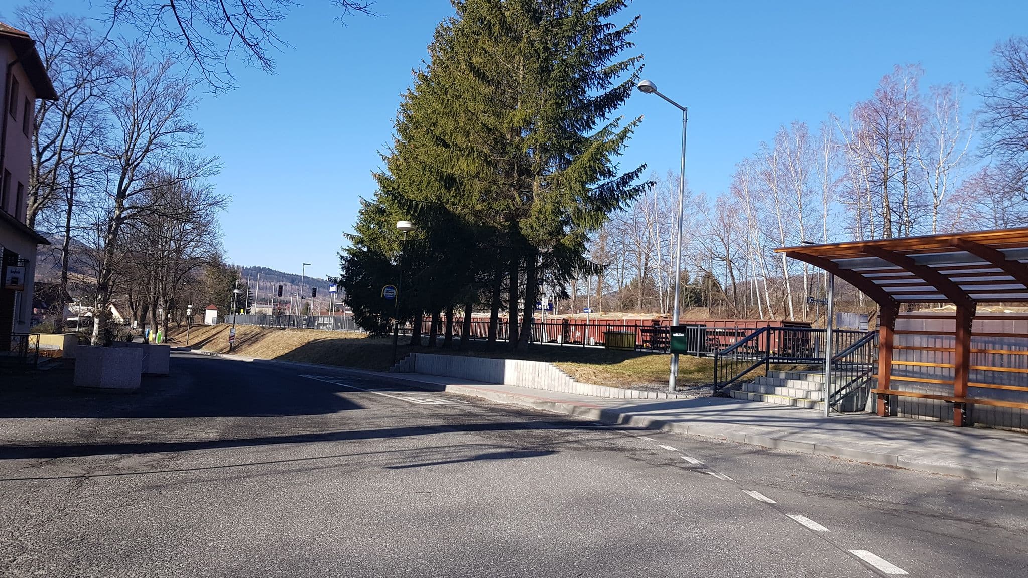 Street view near Hotel MORAVA, Jeseník — © richardc (CC BY-SA · Mapillary)