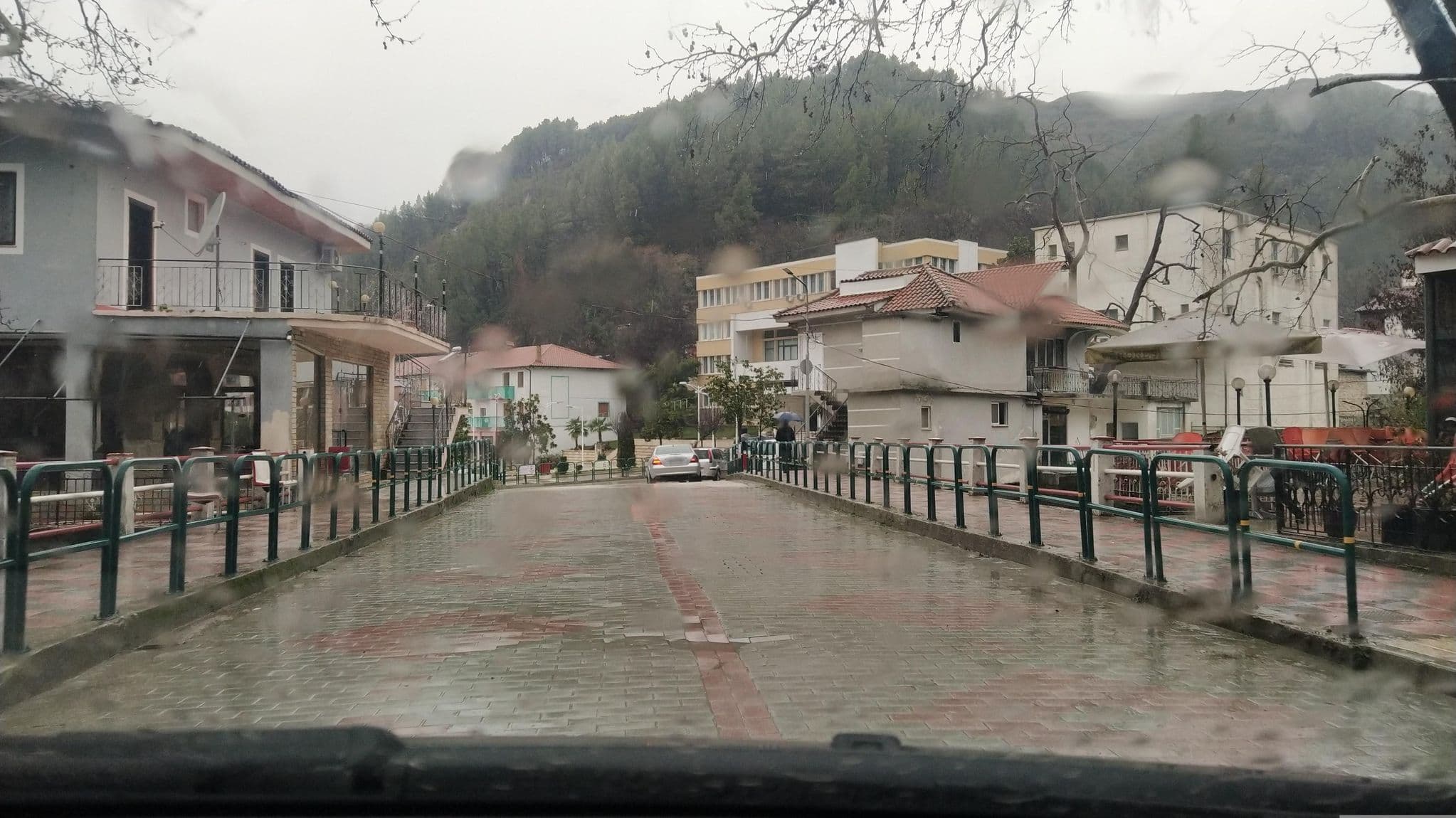 Street view near Bar Hotel Sokoli, Çorovodë — © Irdi (CC BY-SA · Mapillary)