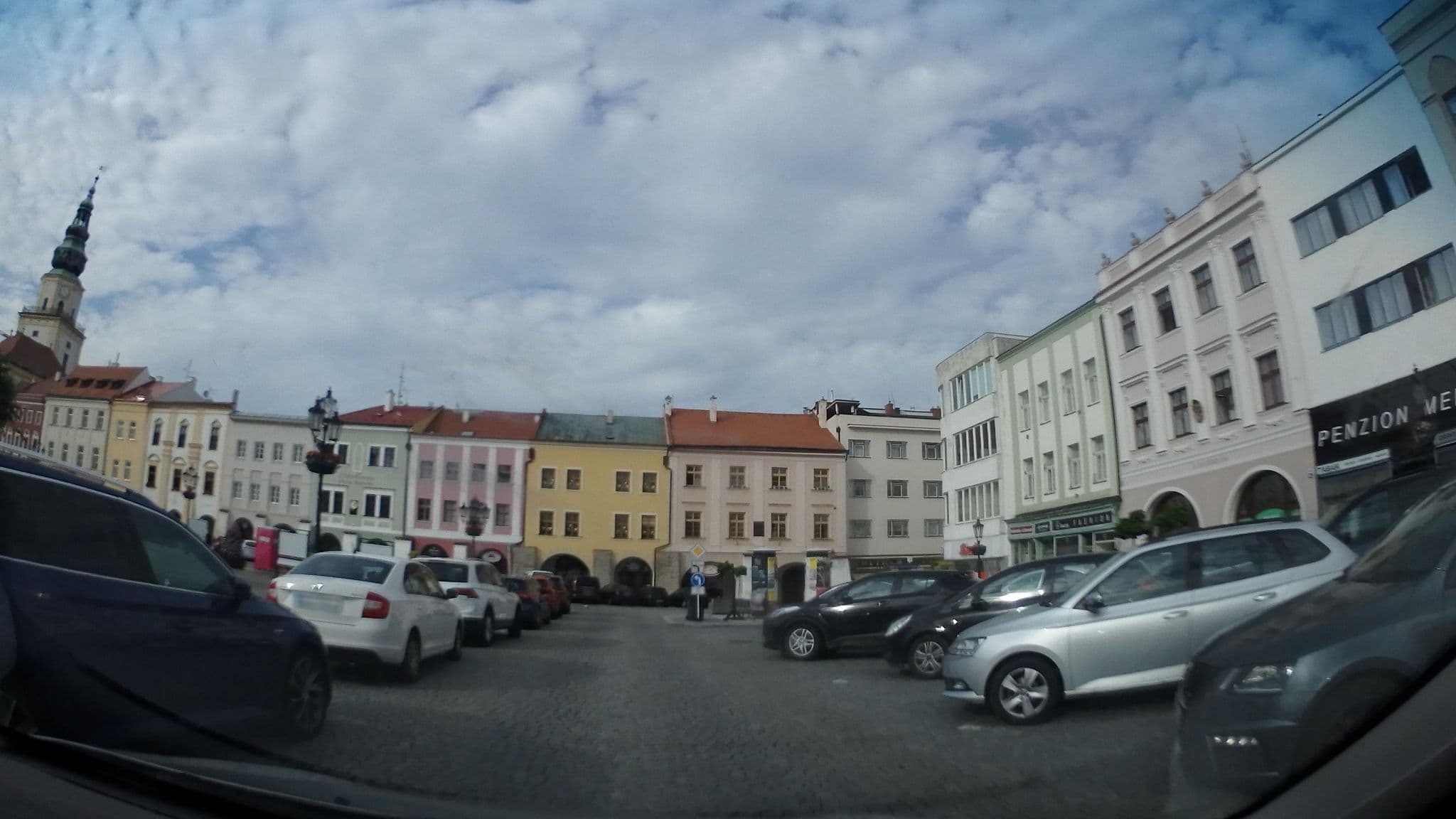 Street view near Hotel Bouček, Kroměříž — © jakuje (CC BY-SA · Mapillary)