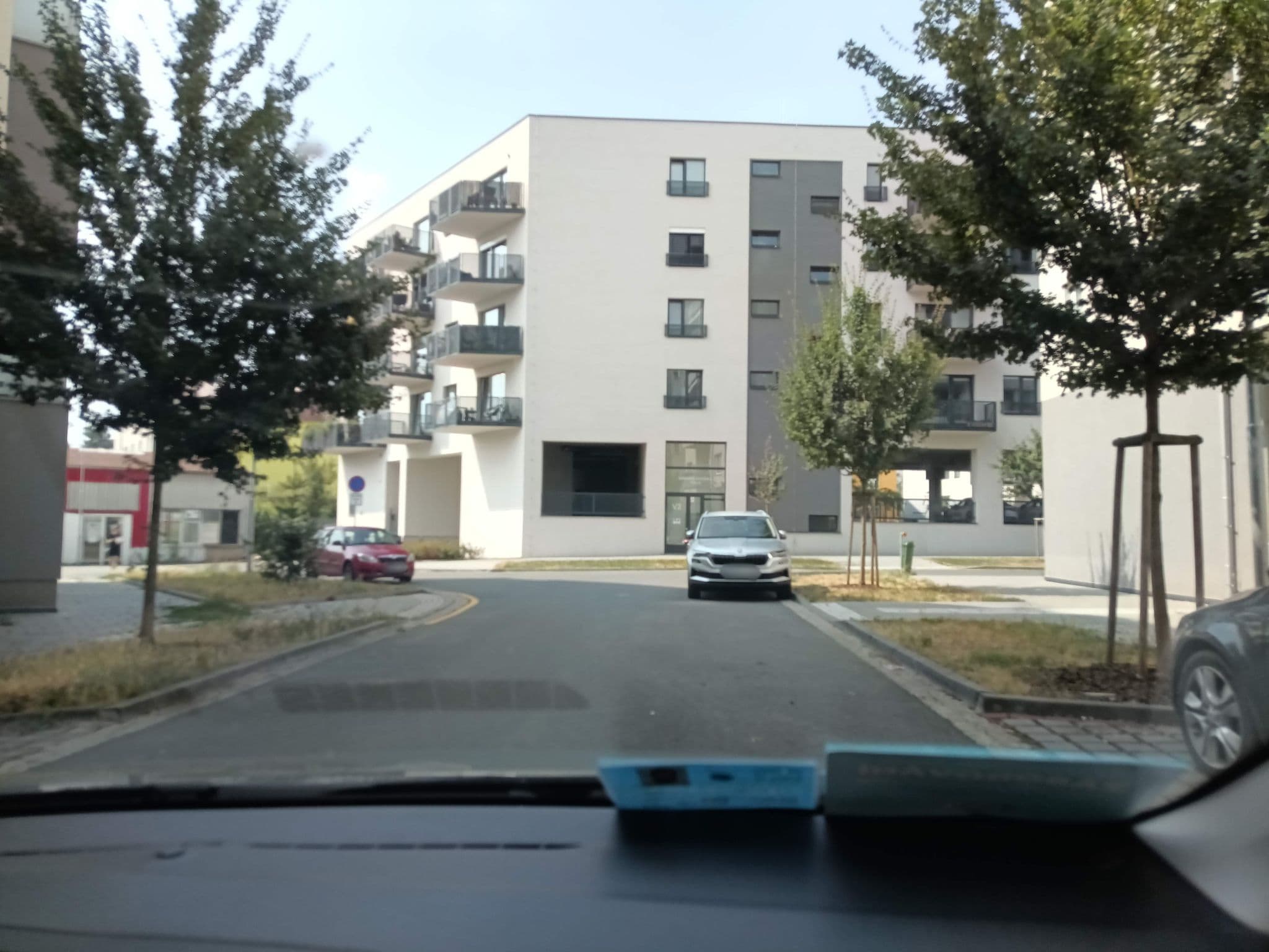 Street view near Silvie Apartments, Olomouc — © Arktorus (CC BY-SA · Mapillary)