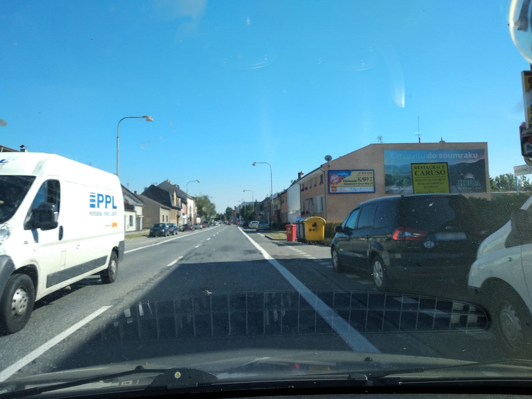 Street view near Restaurant - Penzion CARUSO, Olomouc — © doubycz (CC BY-SA · Mapillary)