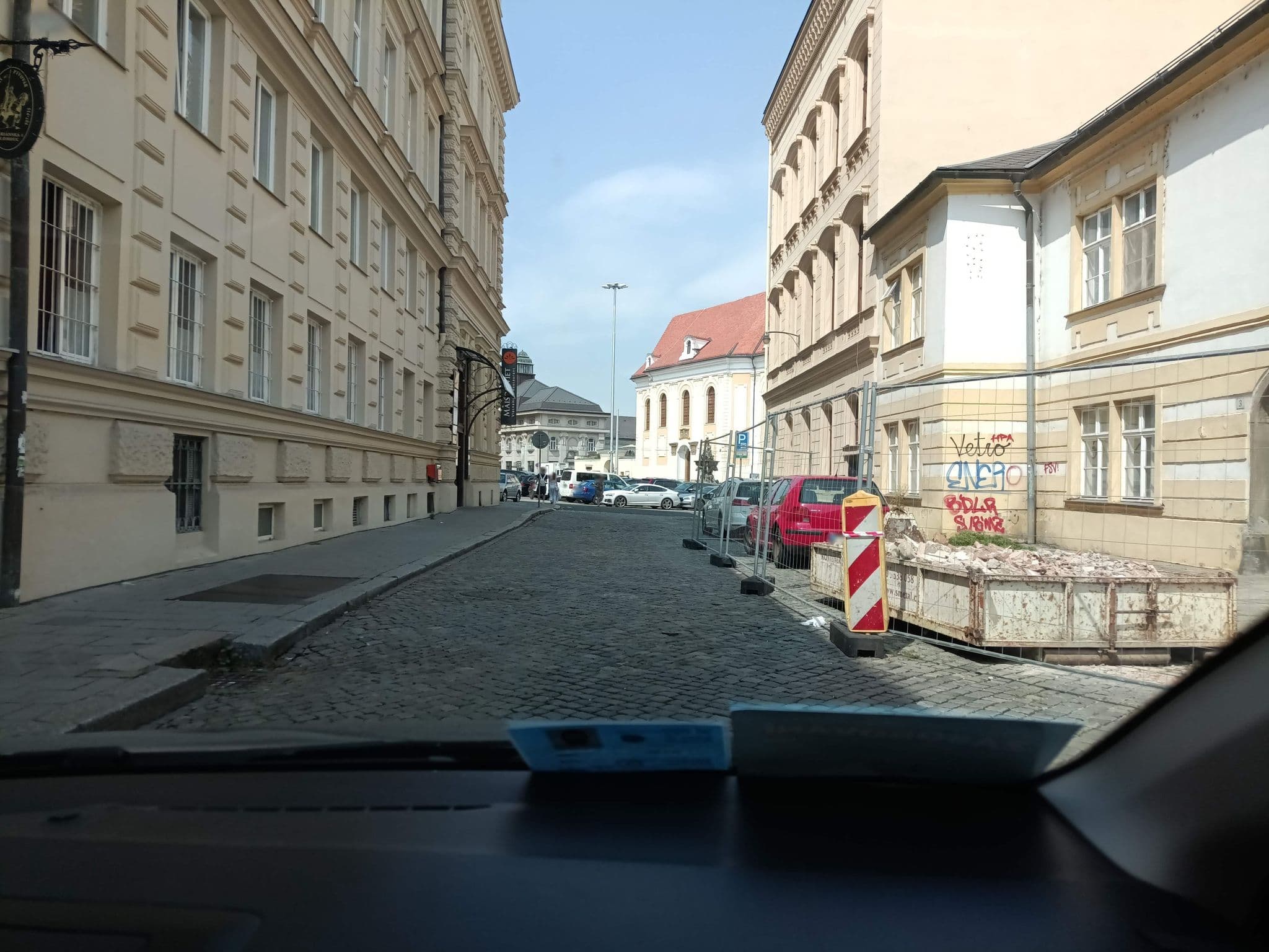 Street view near Apartmán Mariánská 5, Olomouc — © Arktorus (CC BY-SA · Mapillary)