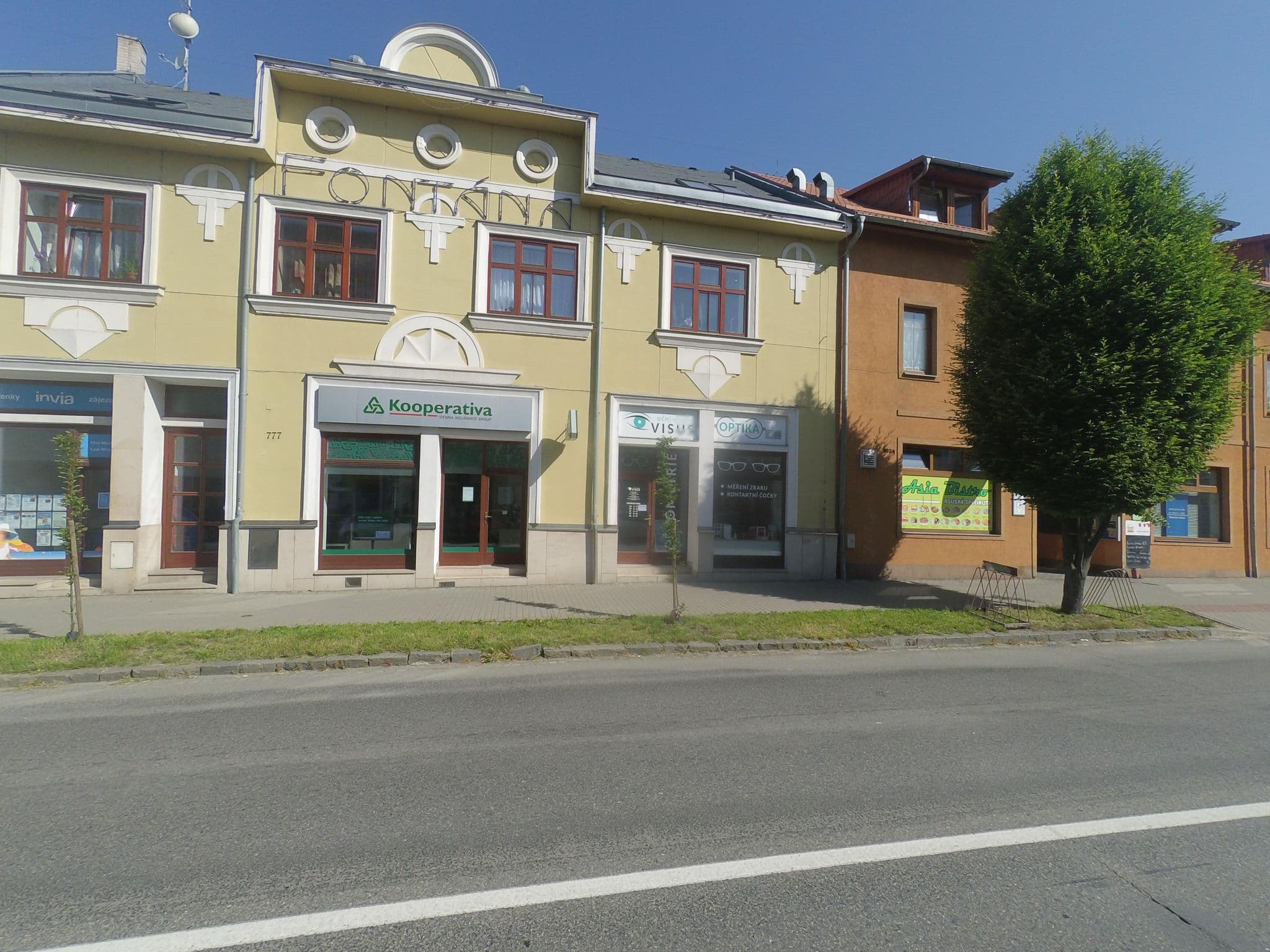 Street view near Ubytovna Fontána, Holešov — © wegavision (CC BY-SA · Mapillary)