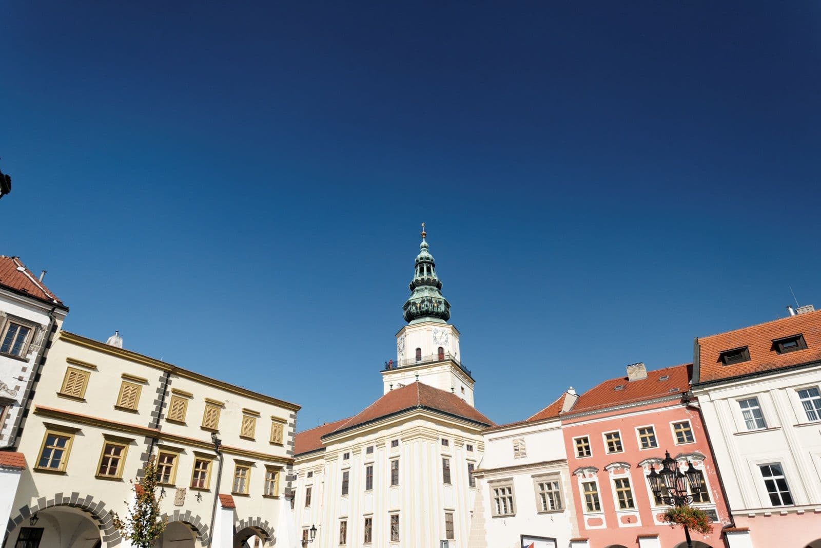 Street view near Hotel Purkmistr, Kroměříž — © txllxt (CC BY-SA · Mapillary)