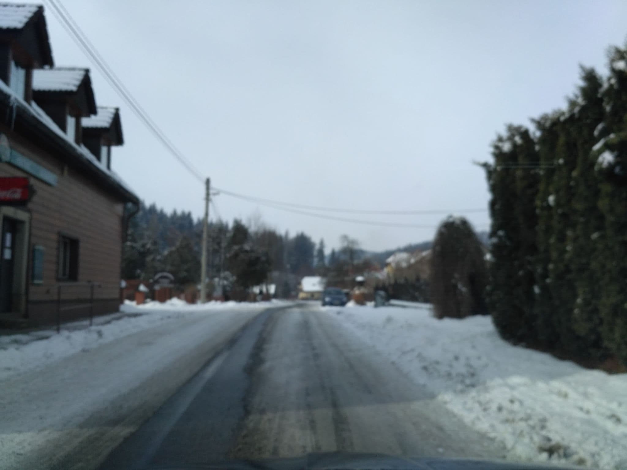 Street view near Penzion Na Bařinách, Valašská Bystřice — © jendos (CC BY-SA · Mapillary)