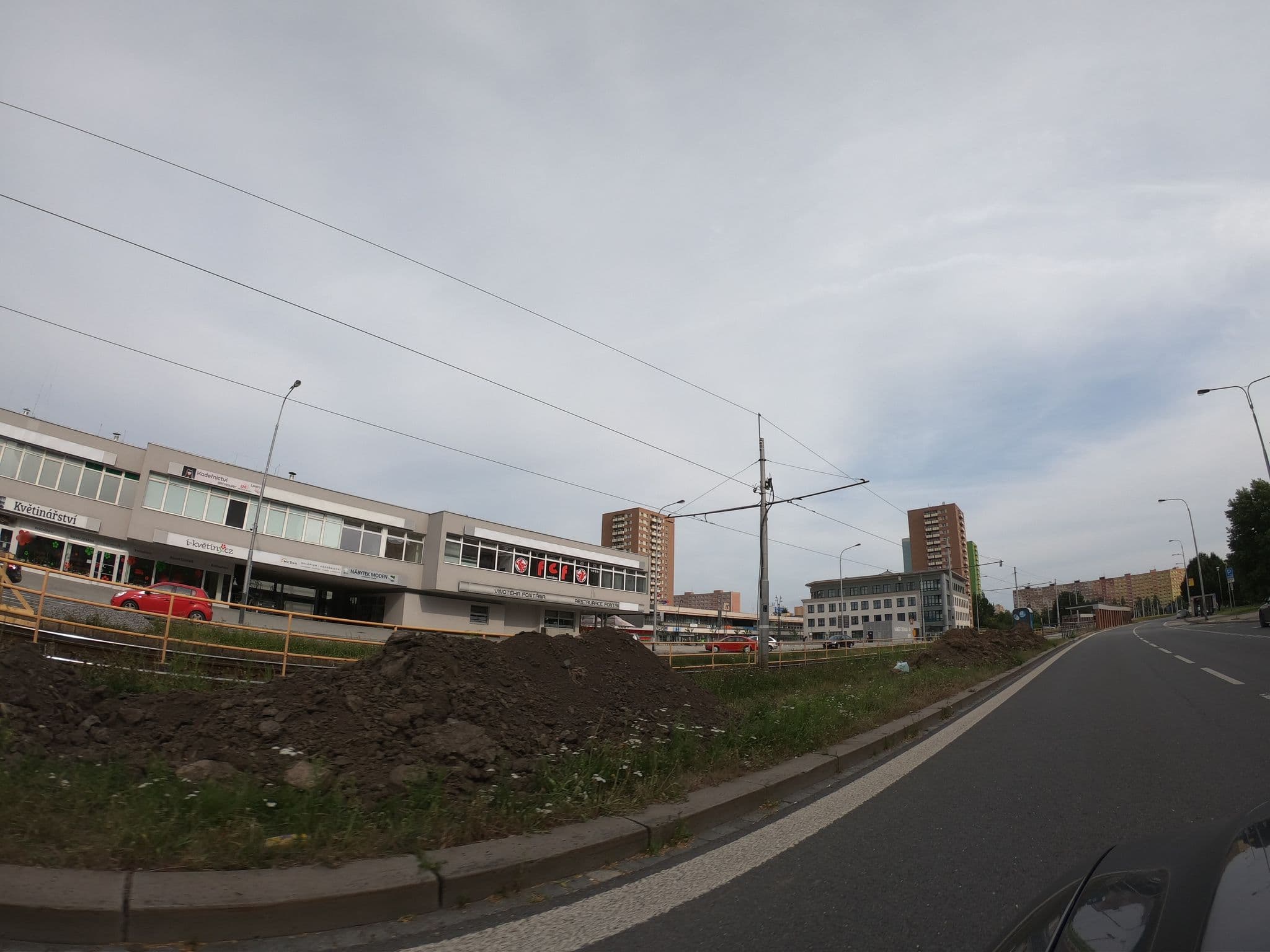 Street view near Hotelový dům Hlubina, Vratimov — © richlv (CC BY-SA · Mapillary)