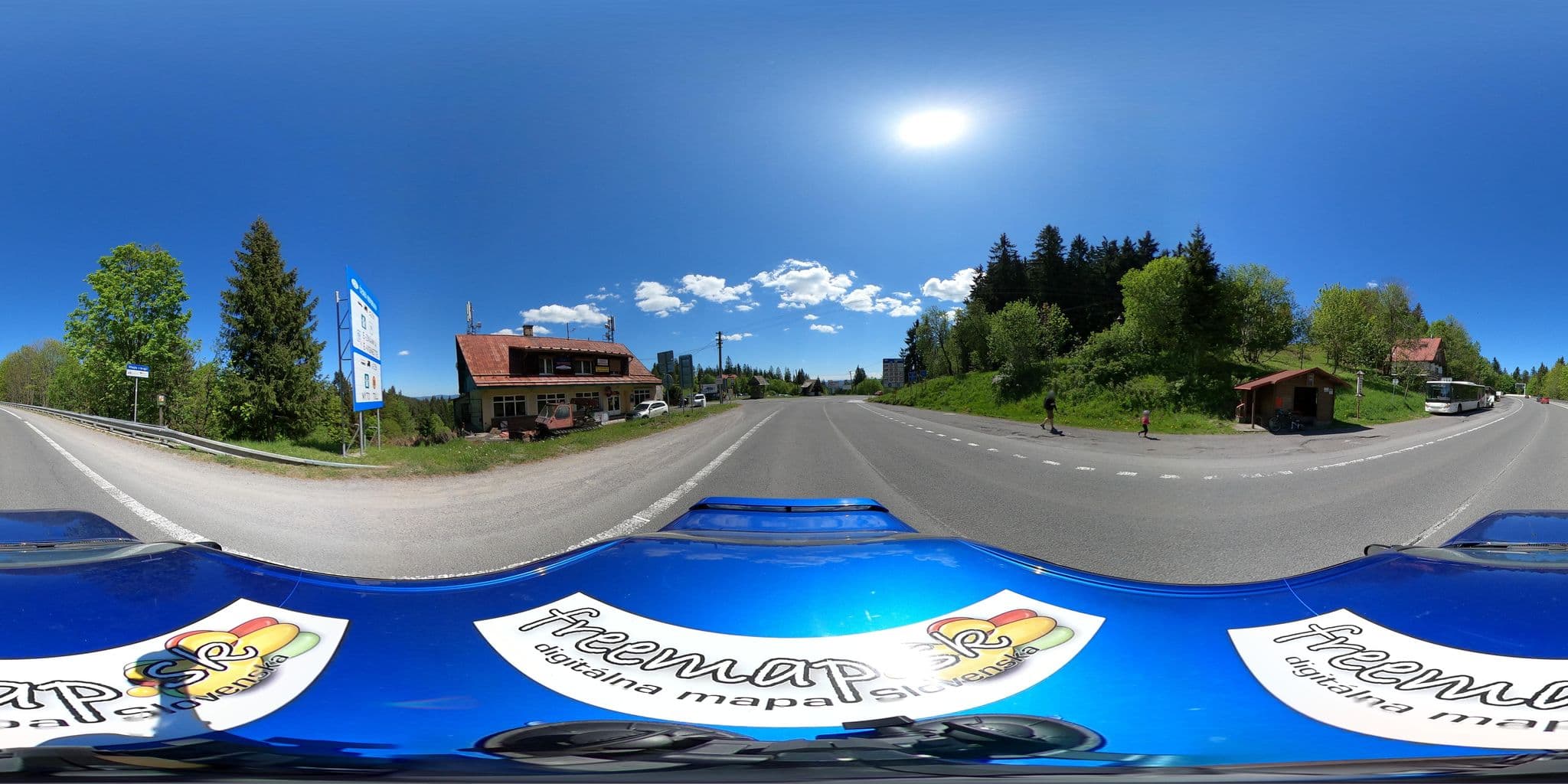 Street view near Penzion Bumbálka, Horní Bečva — © t_ja (CC BY-SA · Mapillary)