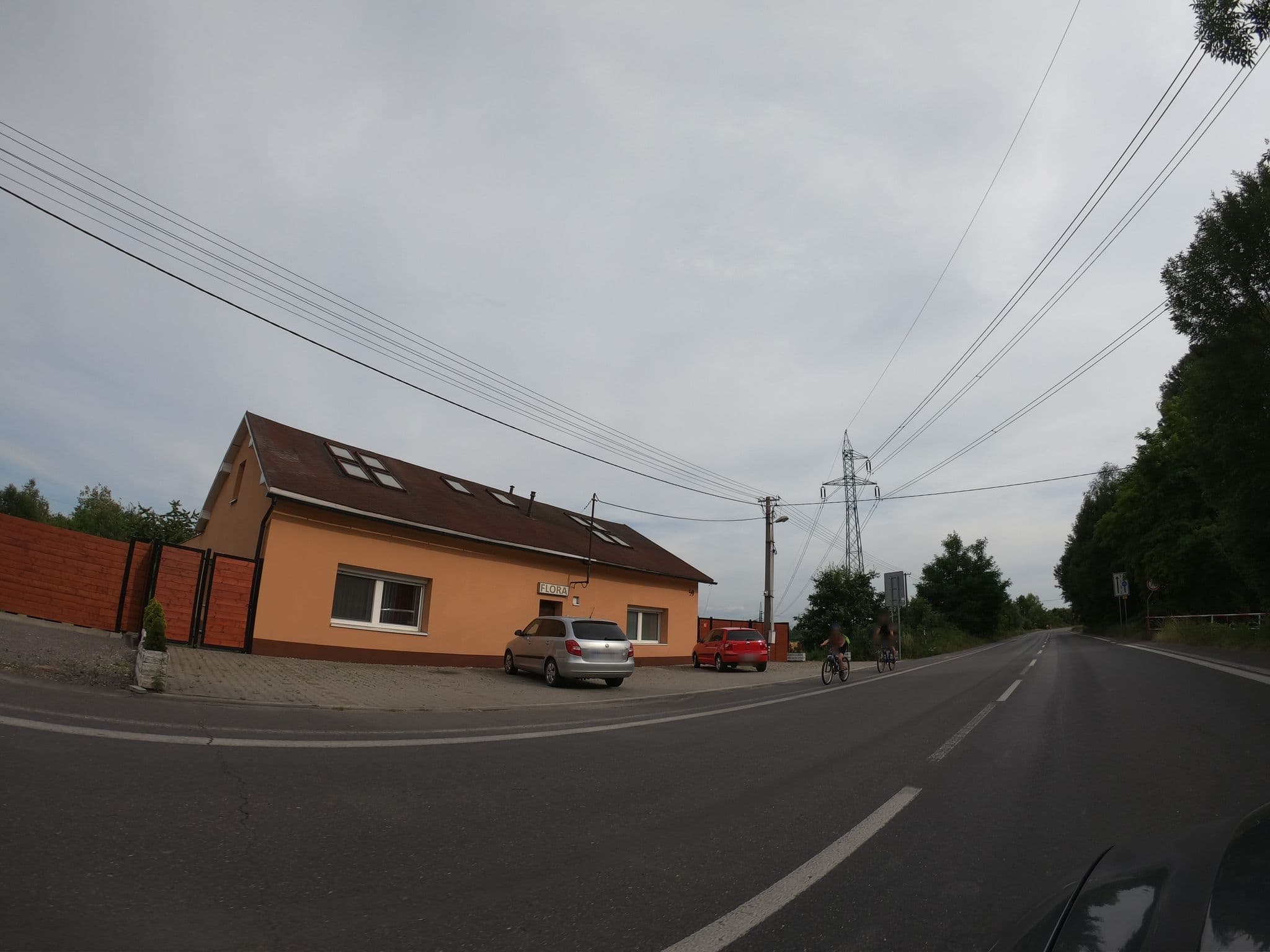 Street view near Apartmany Flora, Bohumín — © richlv (CC BY-SA · Mapillary)