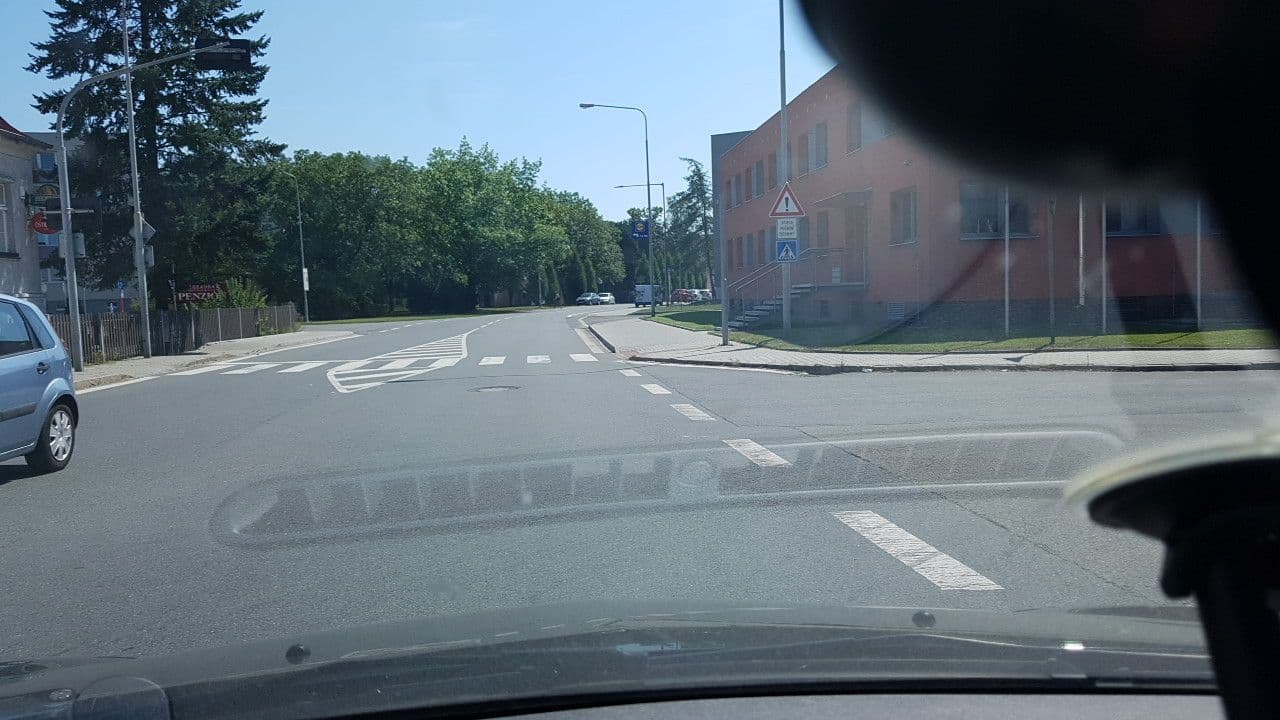 Street view near Carrabbas Penzion, Bohumín — © mik007 (CC BY-SA · Mapillary)