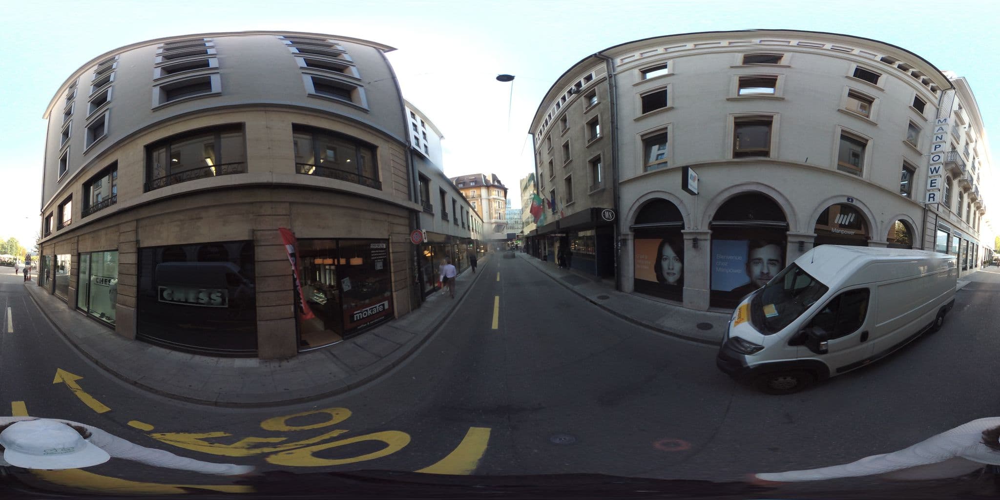 Street view near Fourseaon, Geneva — © geovelo (CC BY-SA · Mapillary)
