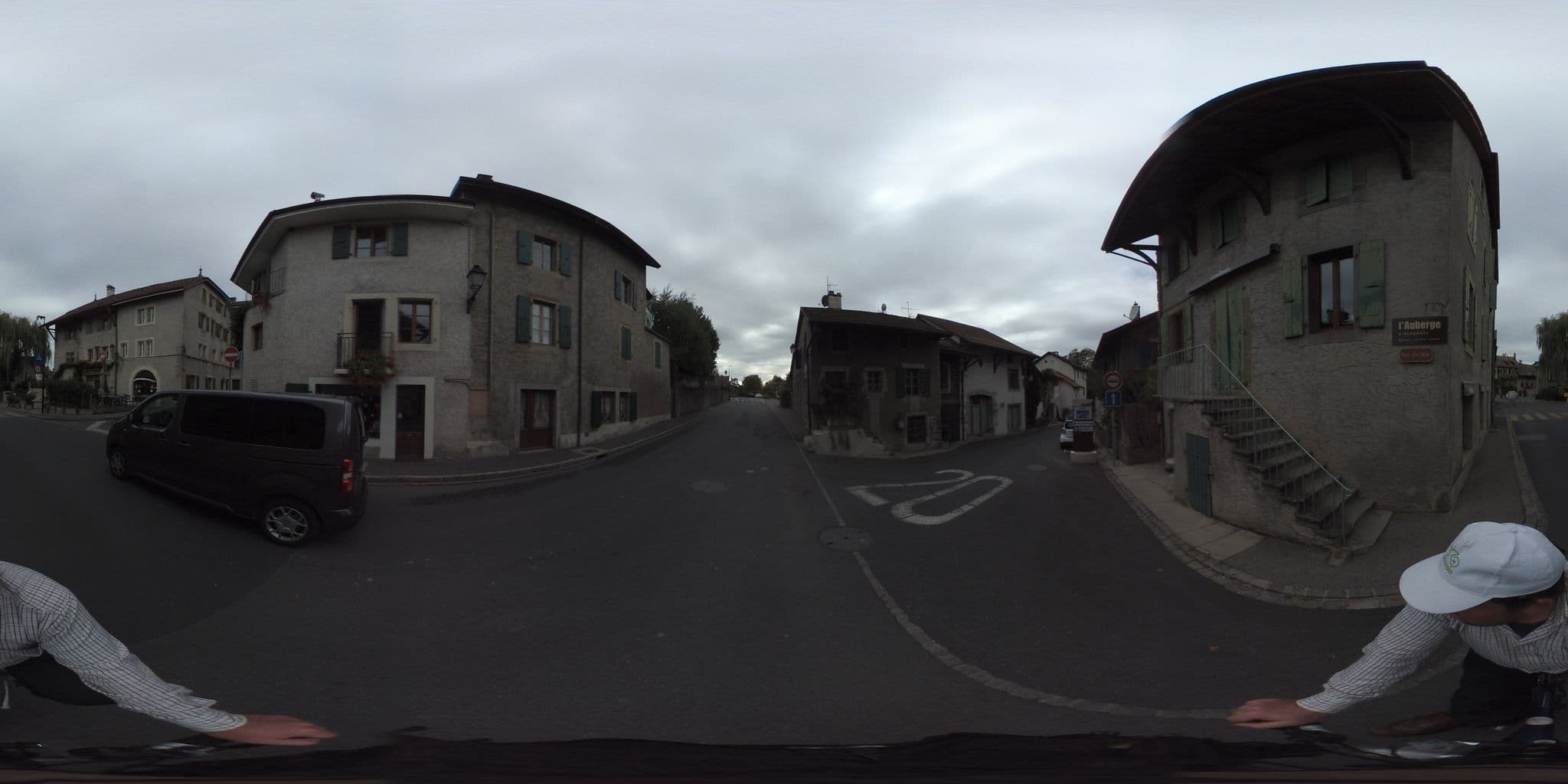 Street view near Romantik Hotel Hermance, Anières — © geovelo (CC BY-SA · Mapillary)