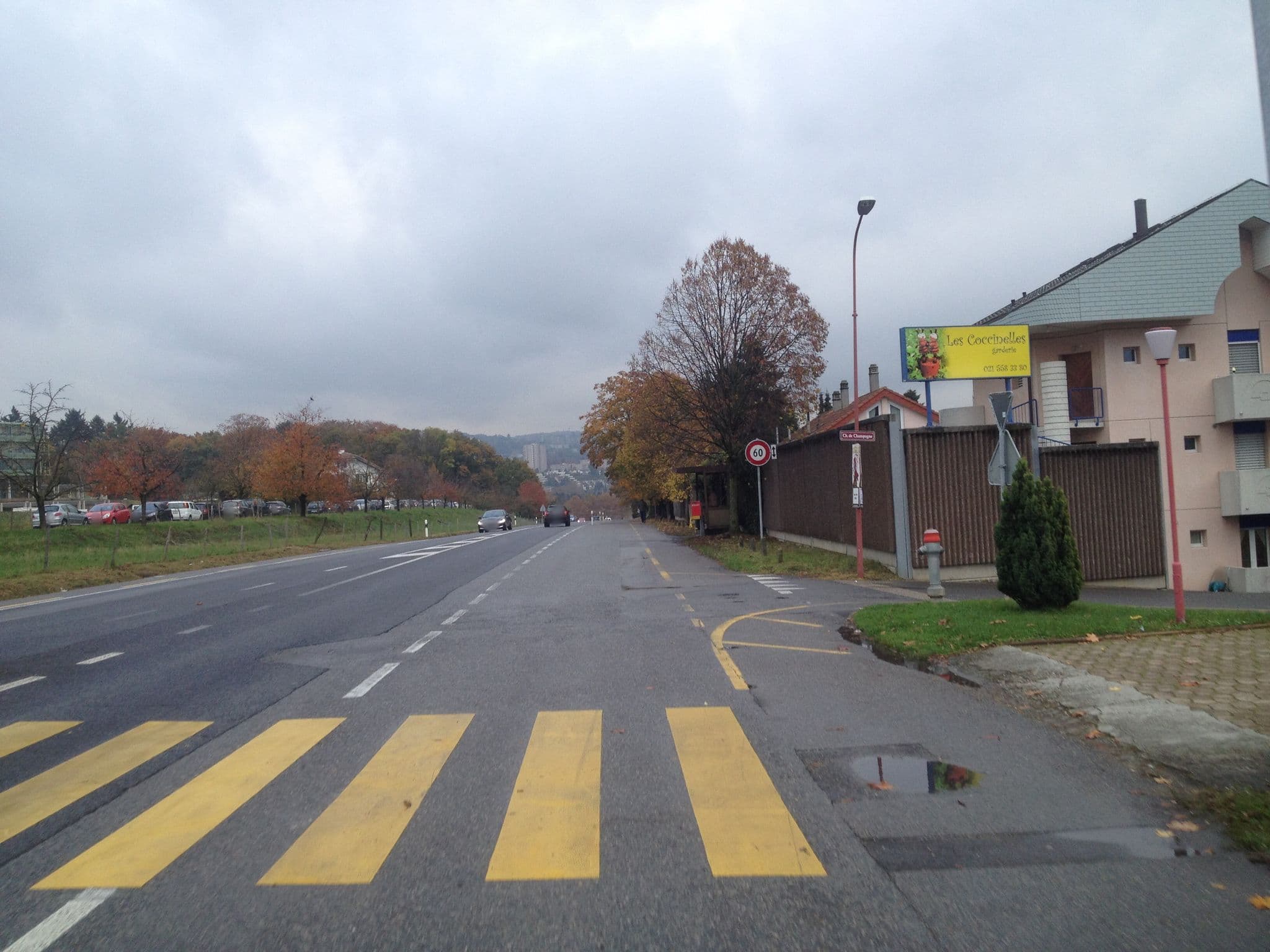 Street view near Motel Des Pierrettes, Chavannes — © habi (CC BY-SA · Mapillary)