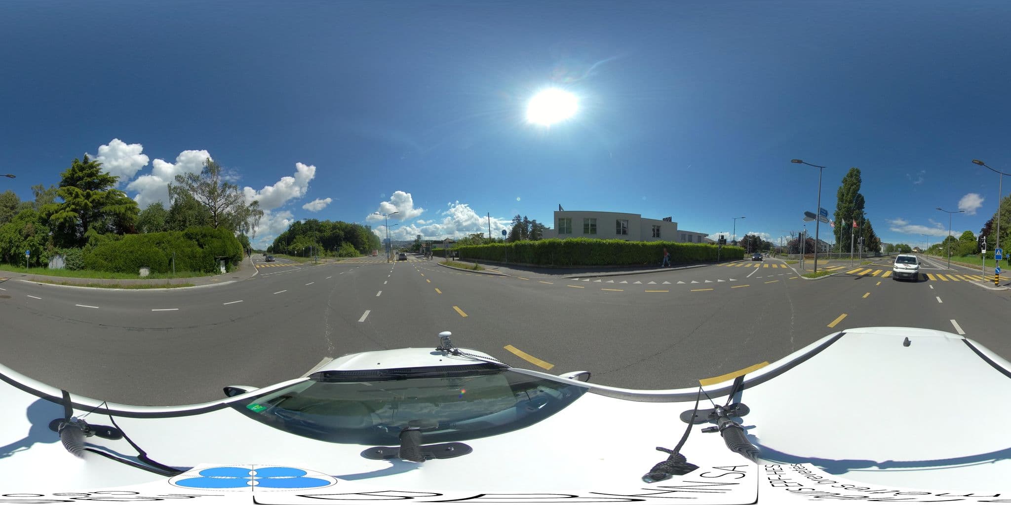 Street view near Hotel Pre Fleurí, Ecublens — © gchapotte (CC BY-SA · Mapillary)