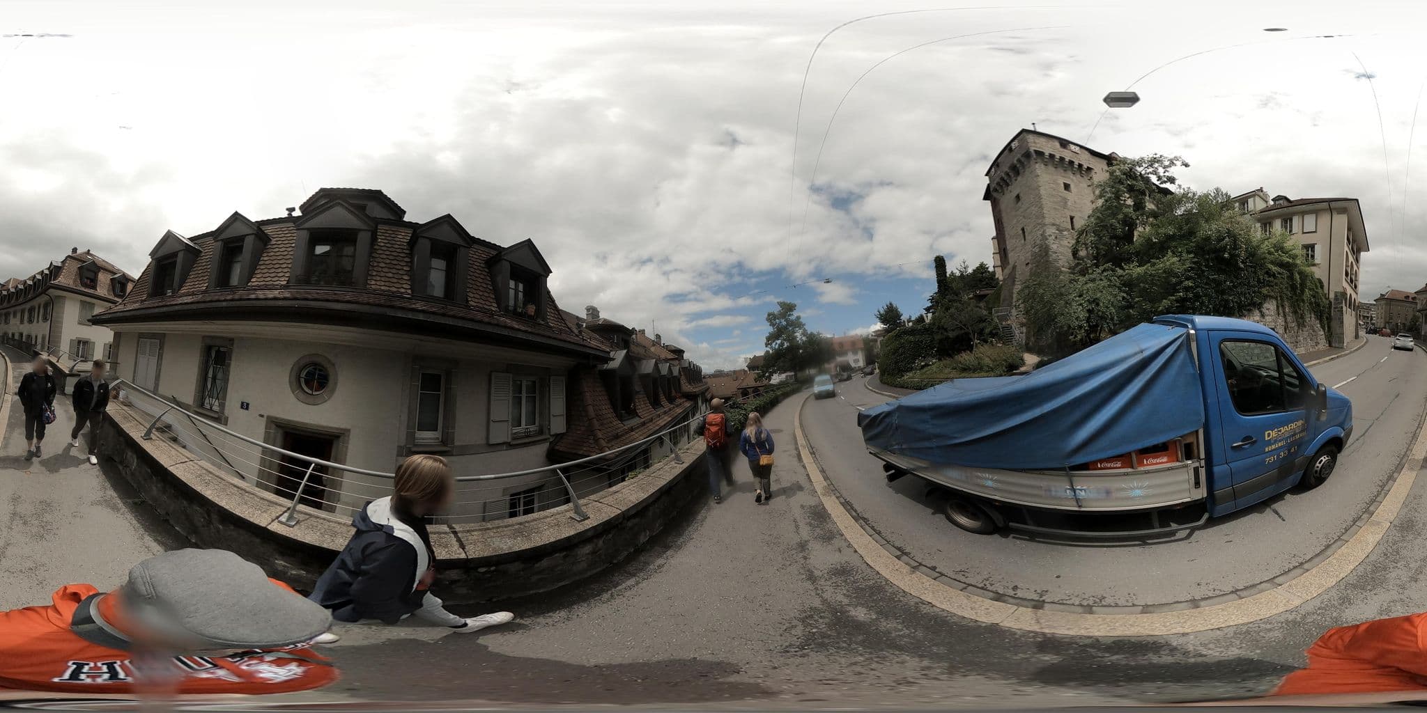 Street view near DMC Immobilier, Lausanne — © graharg (CC BY-SA · Mapillary)
