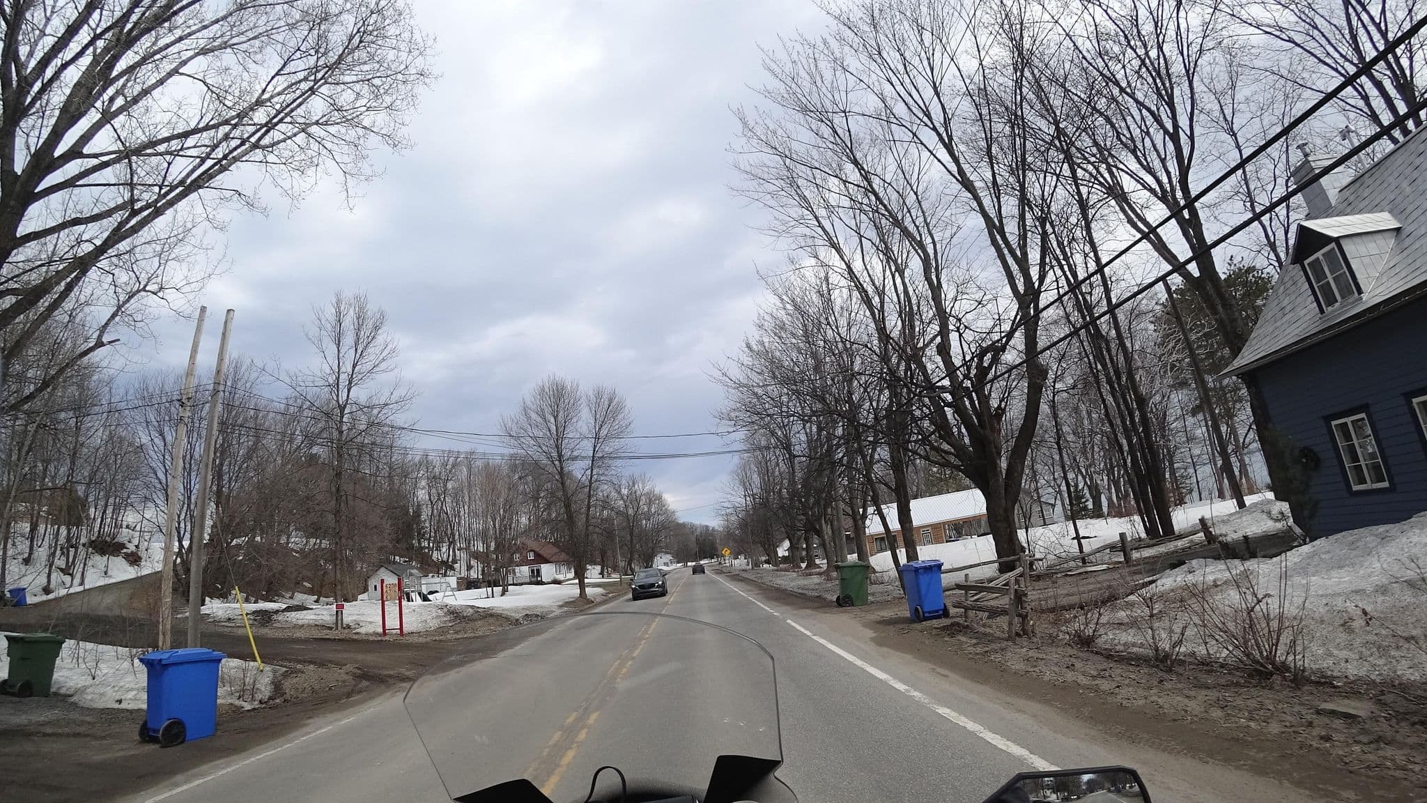 Street view near La Petite École de l'Île d'Orléans, L'Ange-Gardien — © michelcouturemotomcm (CC BY-SA · Mapillary)