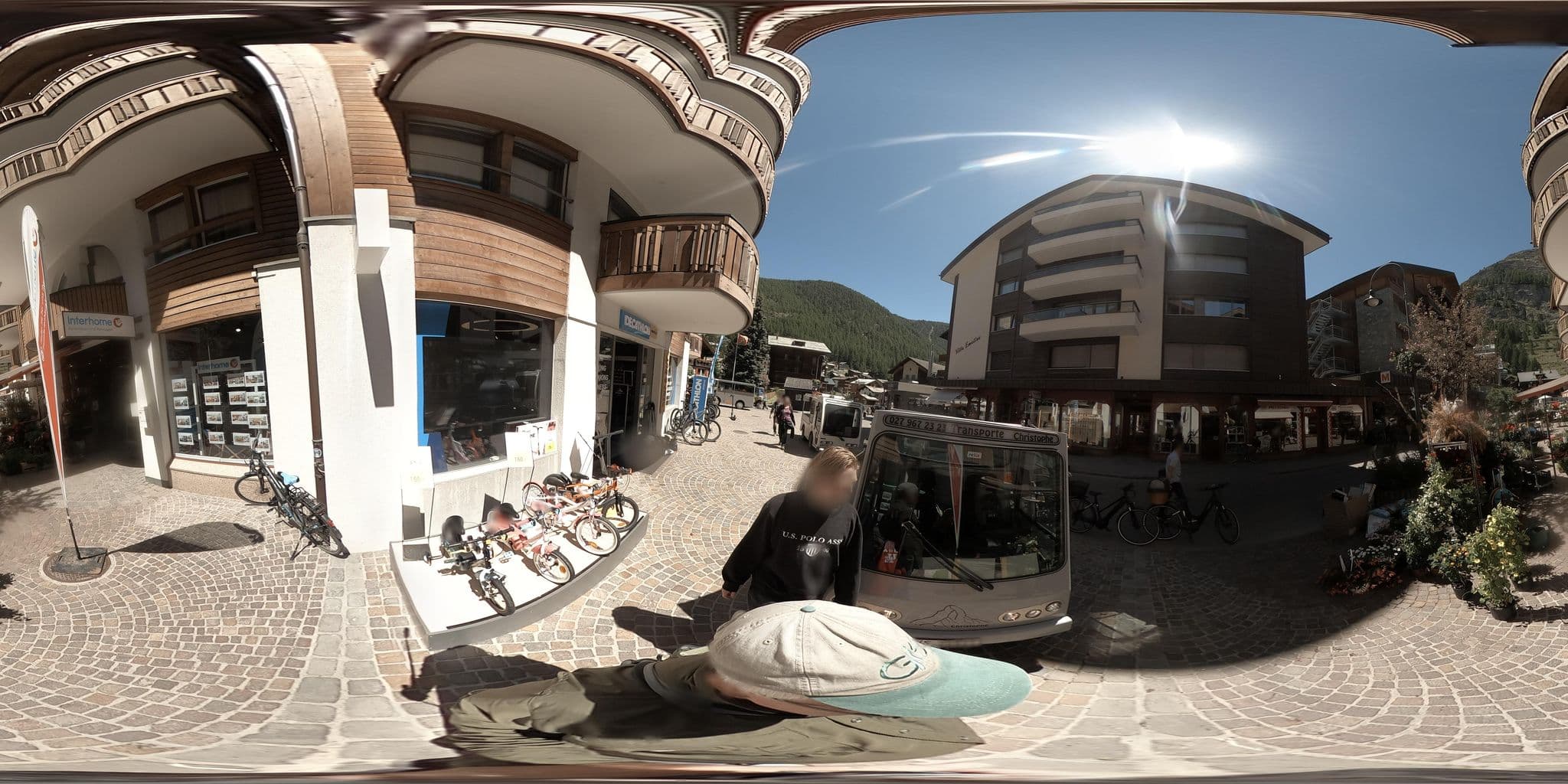 Street view near Zermatt Vacations, Zermatt — © graharg (CC BY-SA · Mapillary)