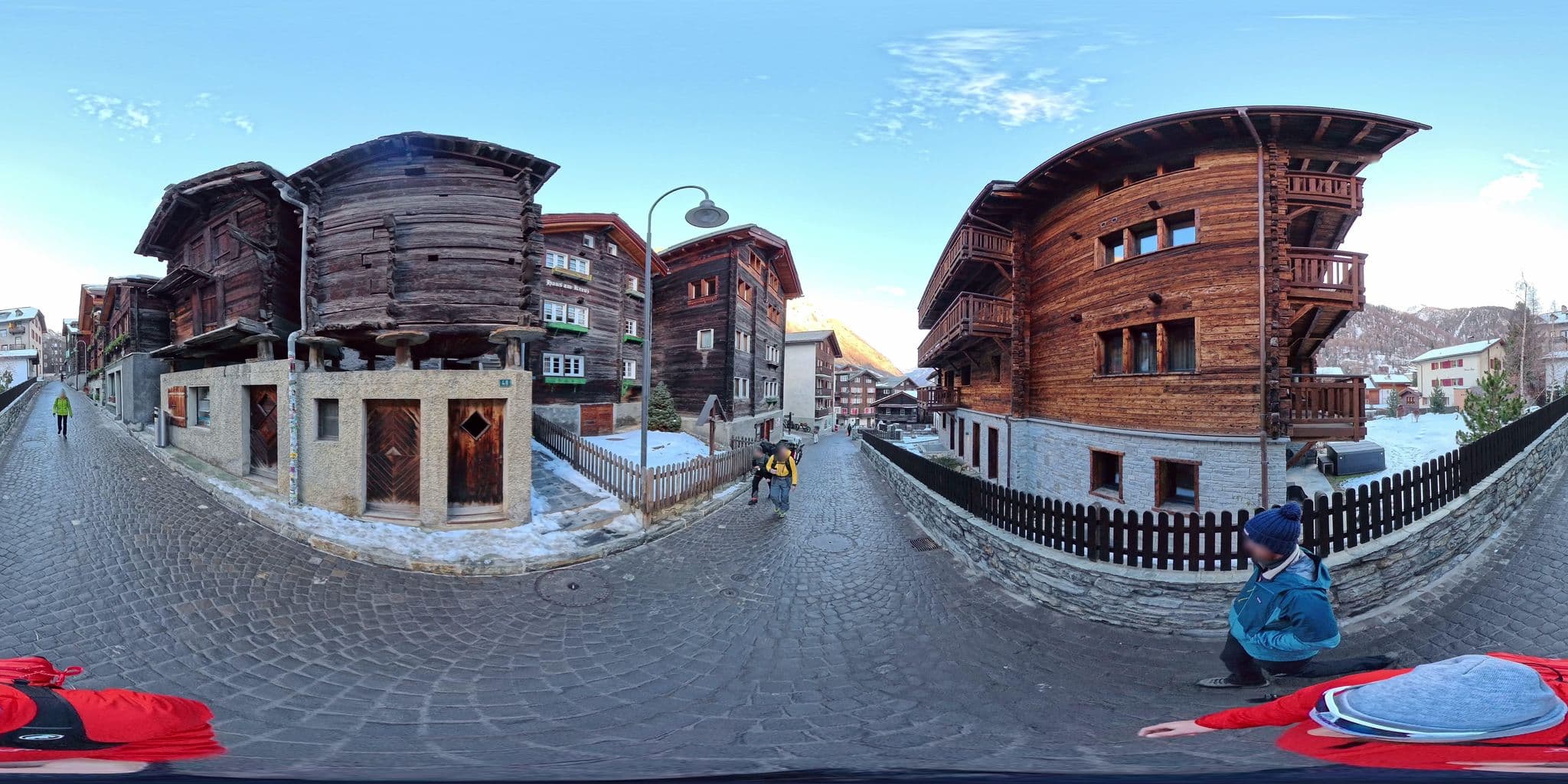Street view near Chalet Schtuba, Zermatt — © MattWithHuskies (CC BY-SA · Mapillary)