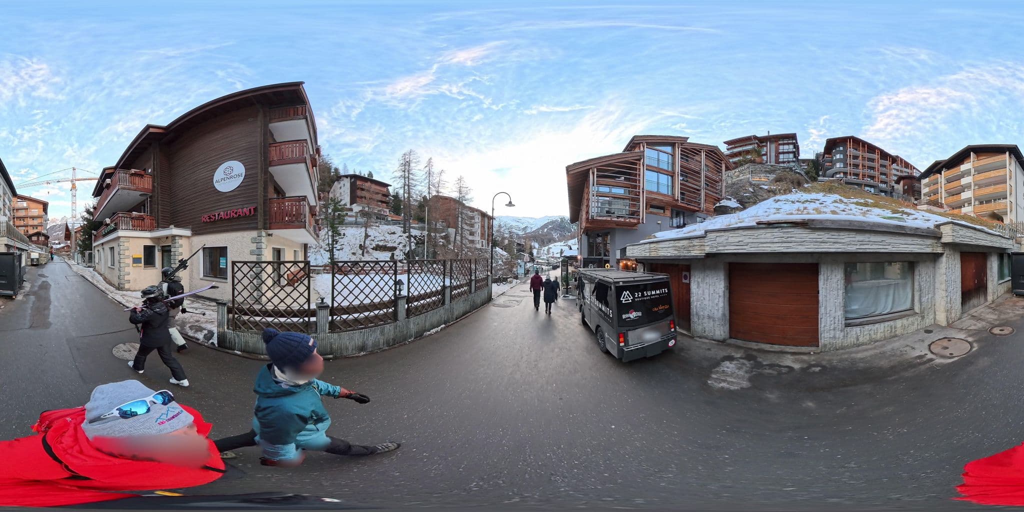 Street view near View House, Zermatt — © MattWithHuskies (CC BY-SA · Mapillary)