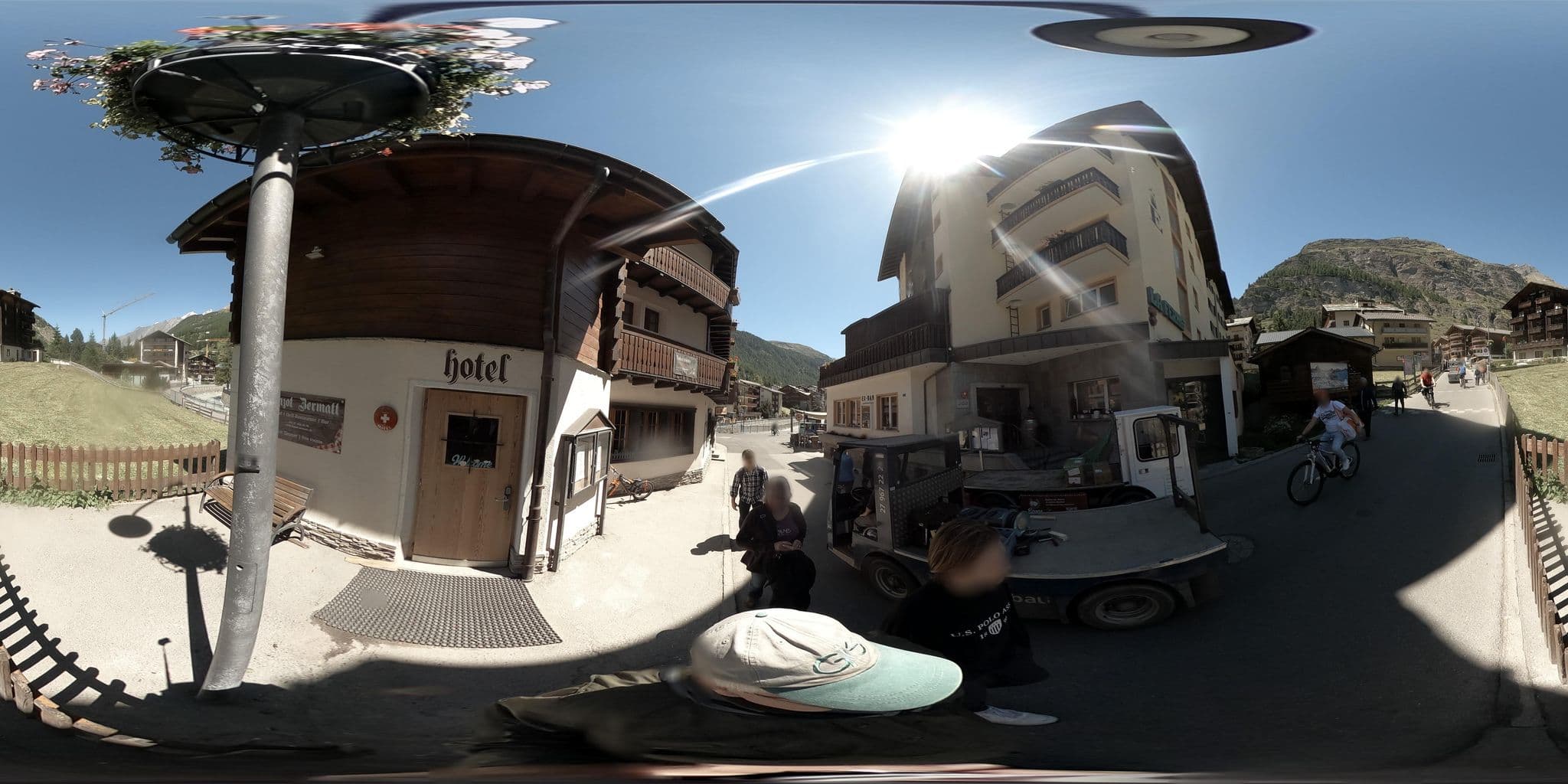 Street view near Kondor Zermatt, Zermatt — © graharg (CC BY-SA · Mapillary)