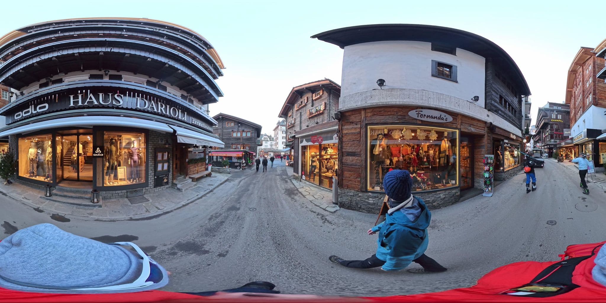 Street view near Hotel Post Zermatt, Zermatt — © MattWithHuskies (CC BY-SA · Mapillary)