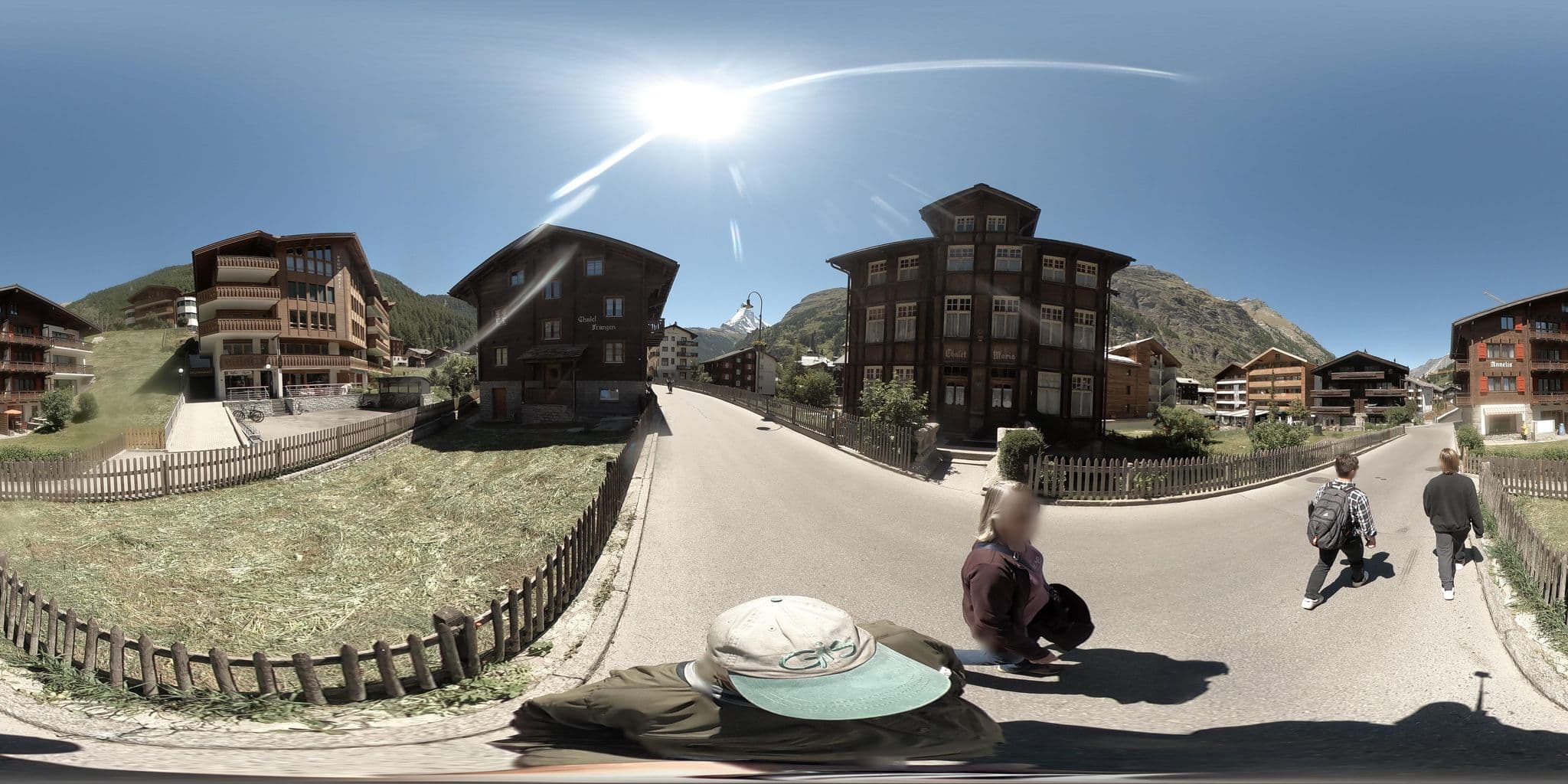Street view near Ferienwohnung Steinmattstrasse, Zermatt — © graharg (CC BY-SA · Mapillary)