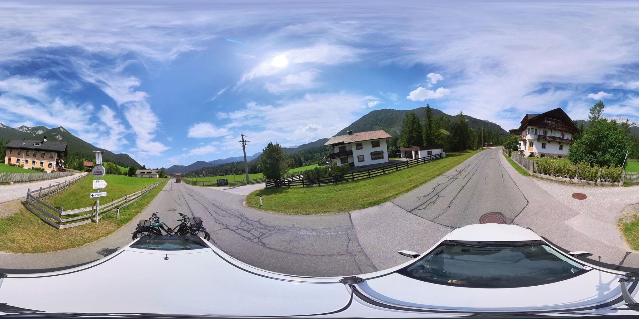 Street view near Haus Sonnblick, Achenkirch — © osmplus_org (CC BY-SA · Mapillary)