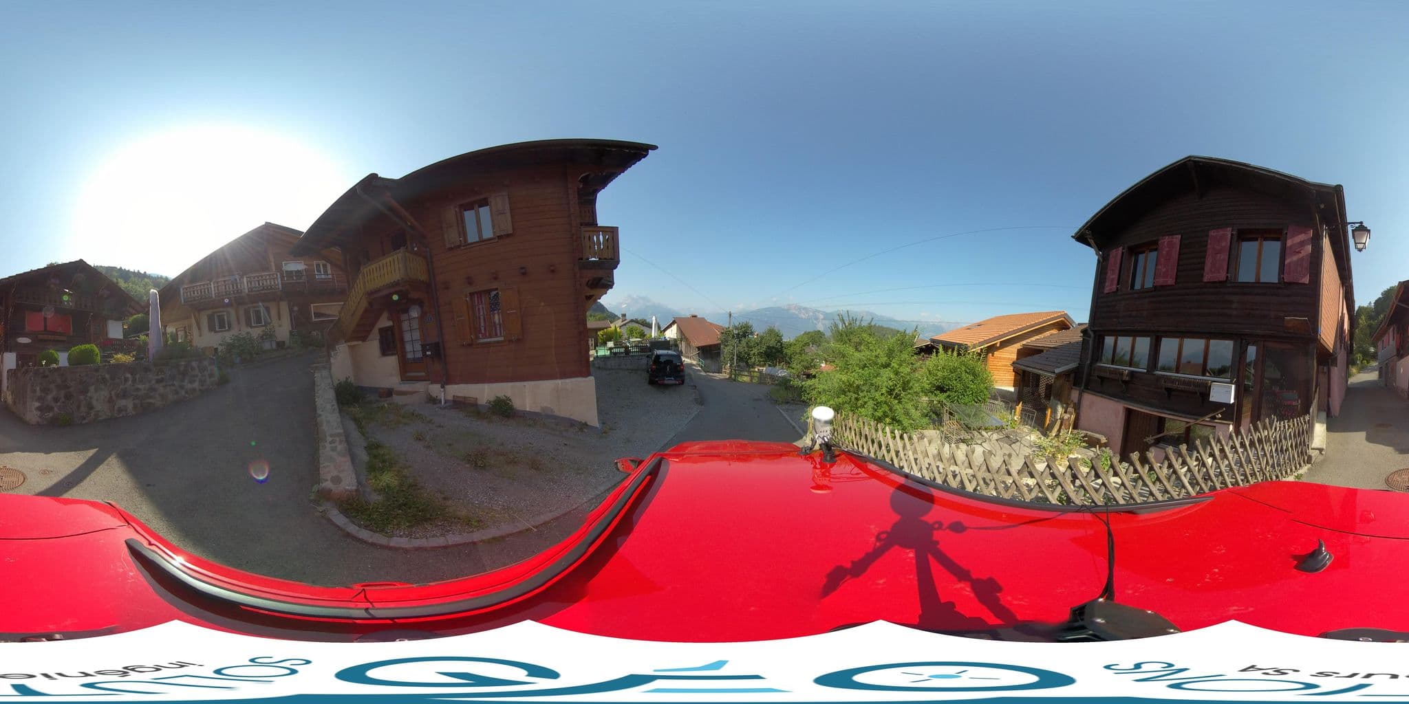 Street view near Les Palines Guesthouse, Ollon — © epoc (CC BY-SA · Mapillary)