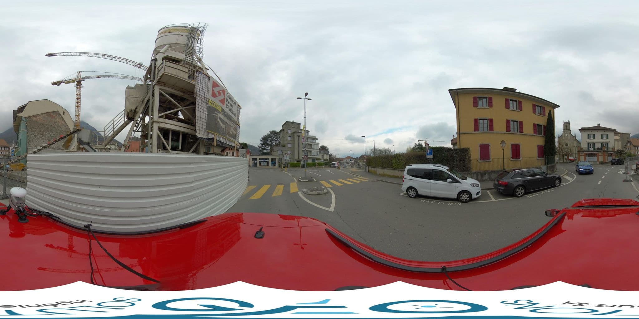 Street view near Auberge des Messageries, Aigle — © epoc (CC BY-SA · Mapillary)