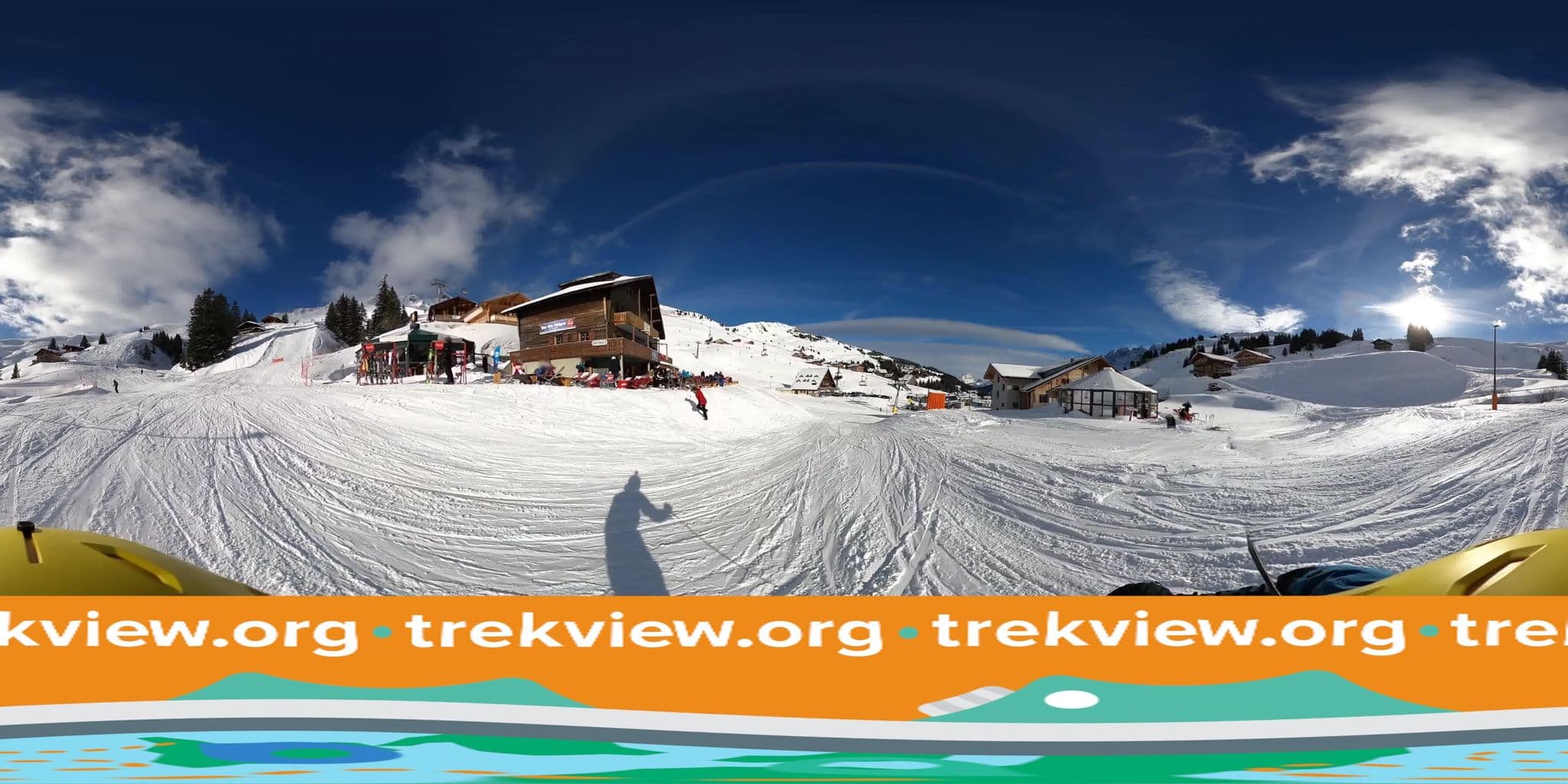 Street view near Bed and Breakfast Chalet Rey-Bellet, Champéry — © trekviewed (CC BY-SA · Mapillary)