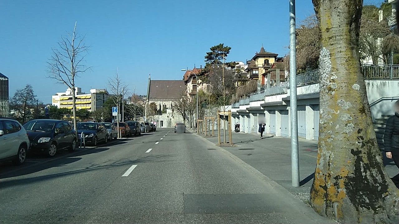 Street view near Presidential Suite, Montreux — © selfishseahorse (CC BY-SA · Mapillary)