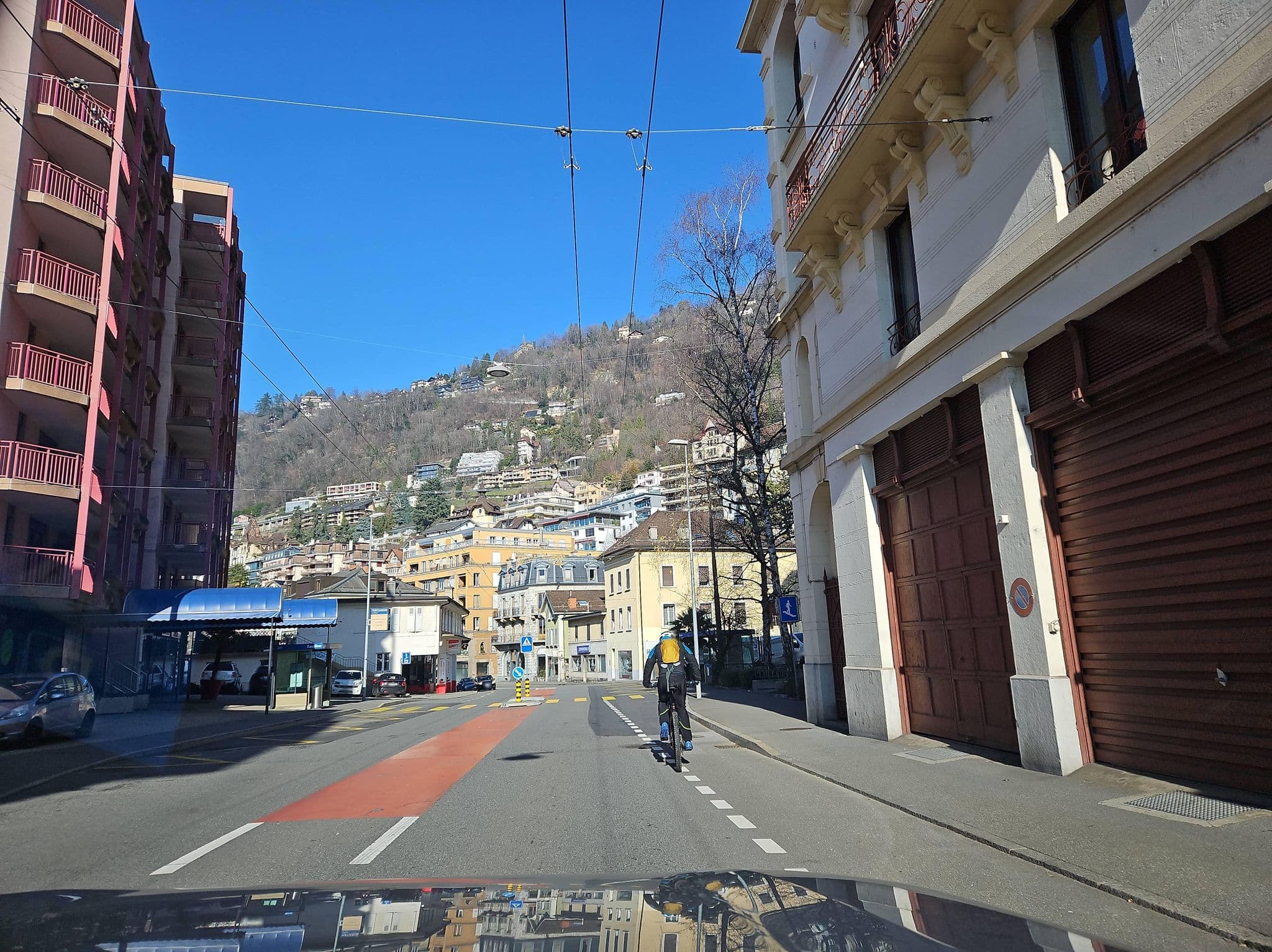 Street view near 1820 Guest House Montreux, Caux — © Yha1 (CC BY-SA · Mapillary)
