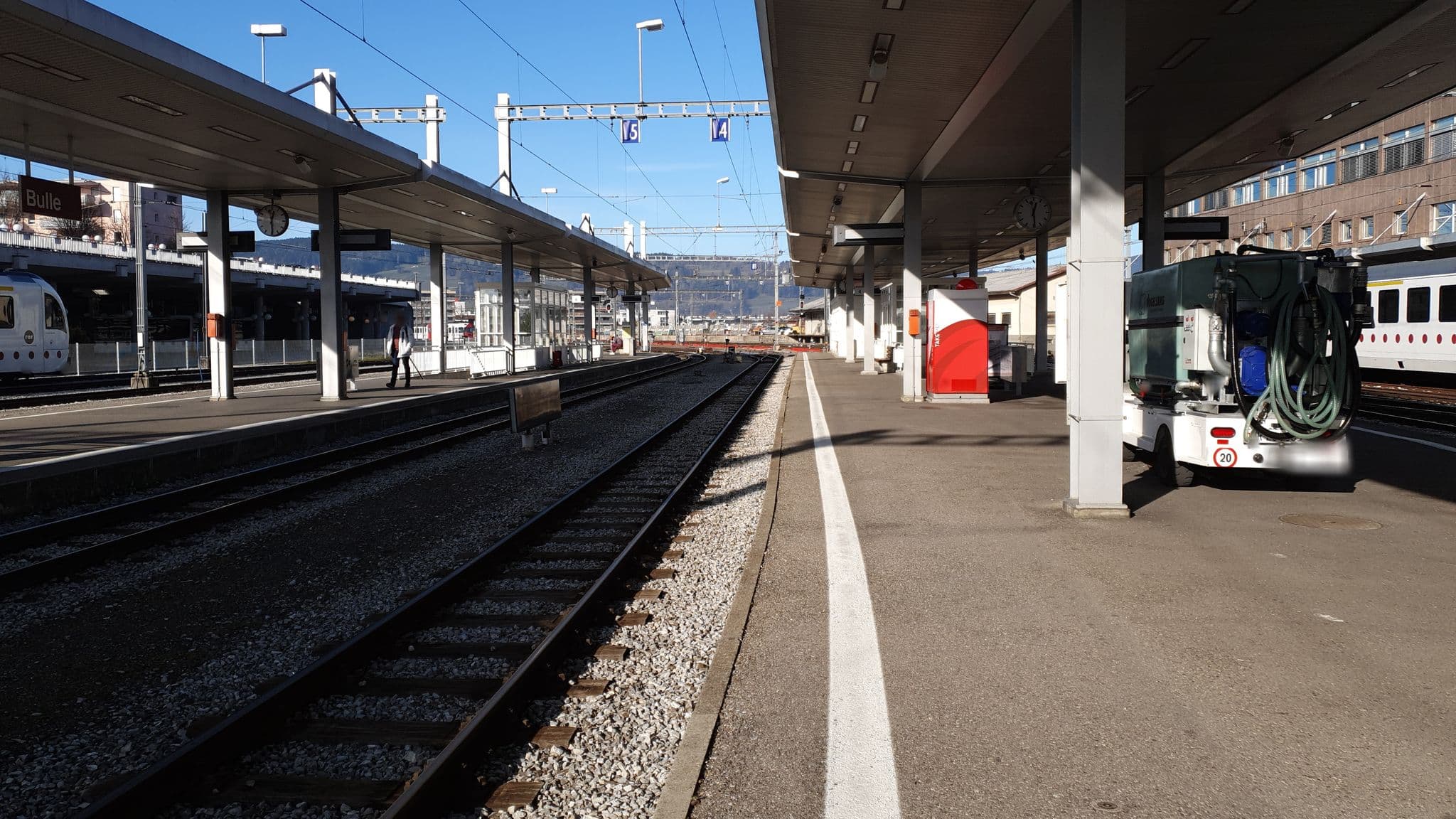 Street view near Hotel des Alpes, Bulle — © bahnundbus (CC BY-SA · Mapillary)