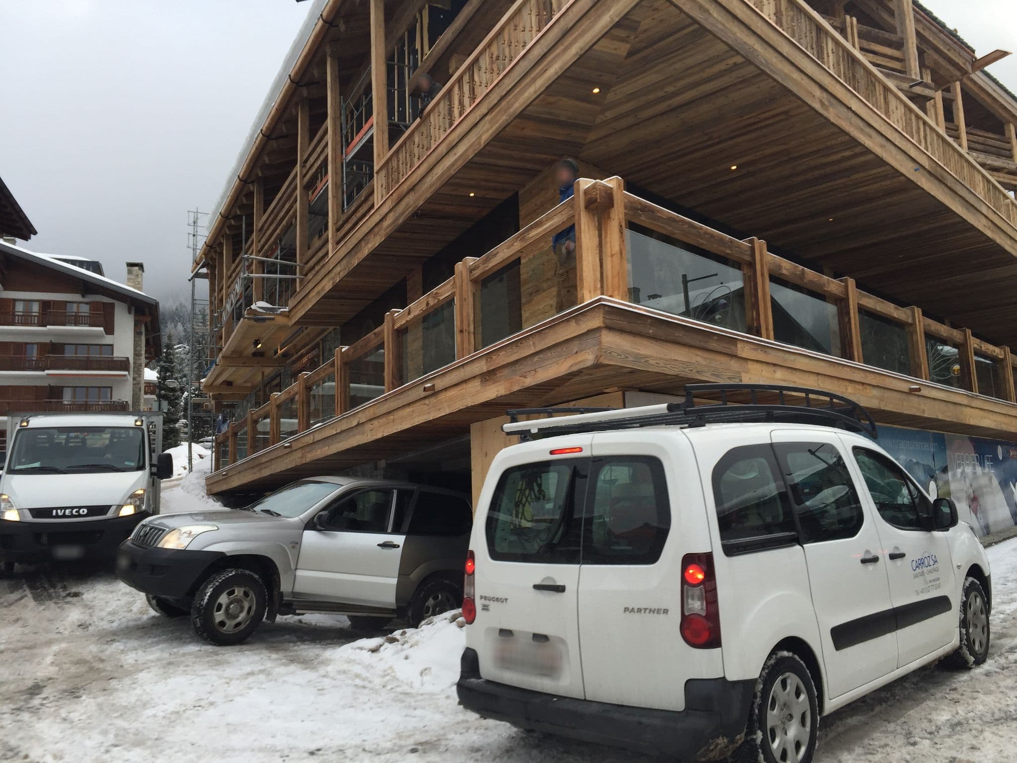 Street view near Hôtel Rosalp, Verbier — © jesolem (CC BY-SA · Mapillary)