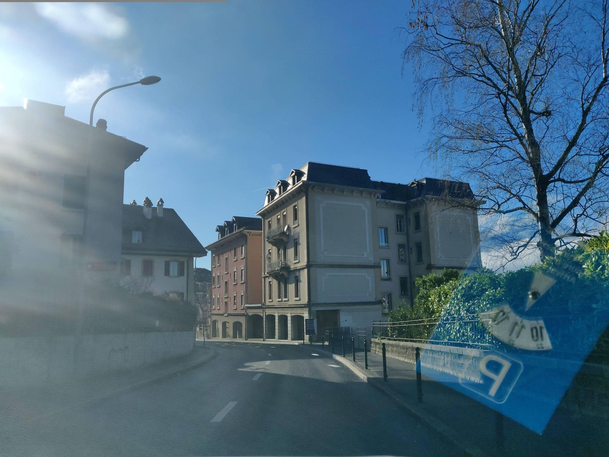 Street view near Natacha’s AirBnB, Montreux — © Yha1 (CC BY-SA · Mapillary)