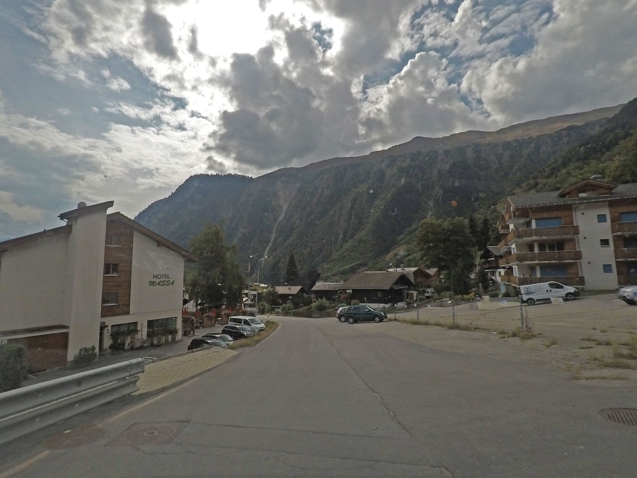 Street view near Hotel Restaurant Massa, Naters — © canadarunner (CC BY-SA · Mapillary)