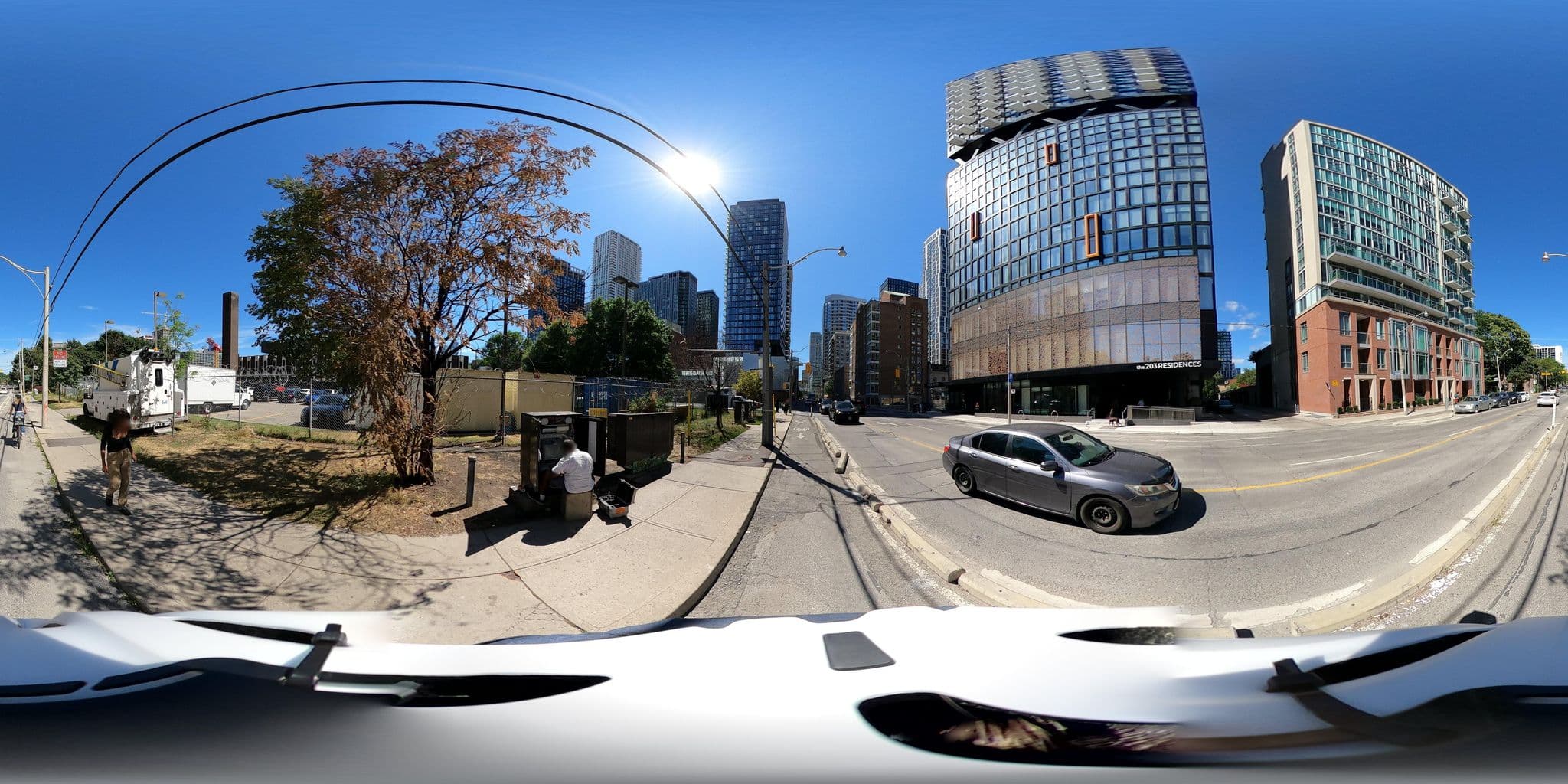 Street view near TOOR Hotel - JDV by Hyatt, Moss Park — © tallcoleman (CC BY-SA · Mapillary)