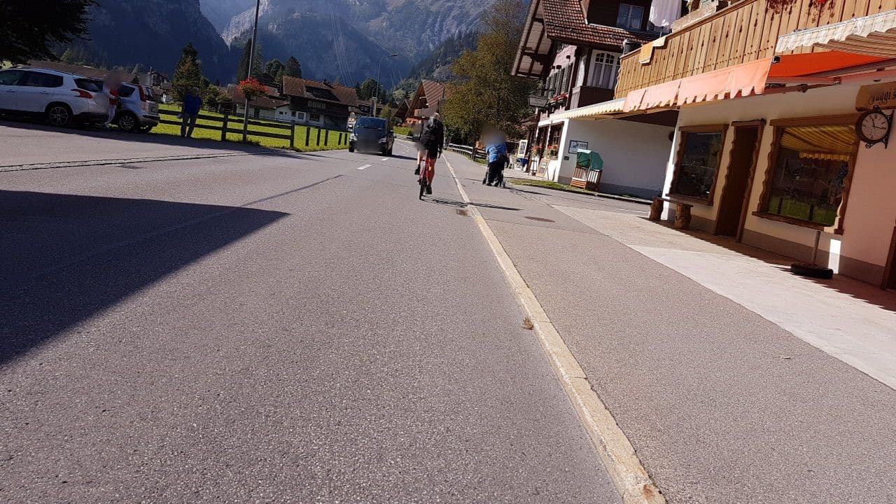 Street view near Pension Spycher, Kandersteg — © trac71 (CC BY-SA · Mapillary)