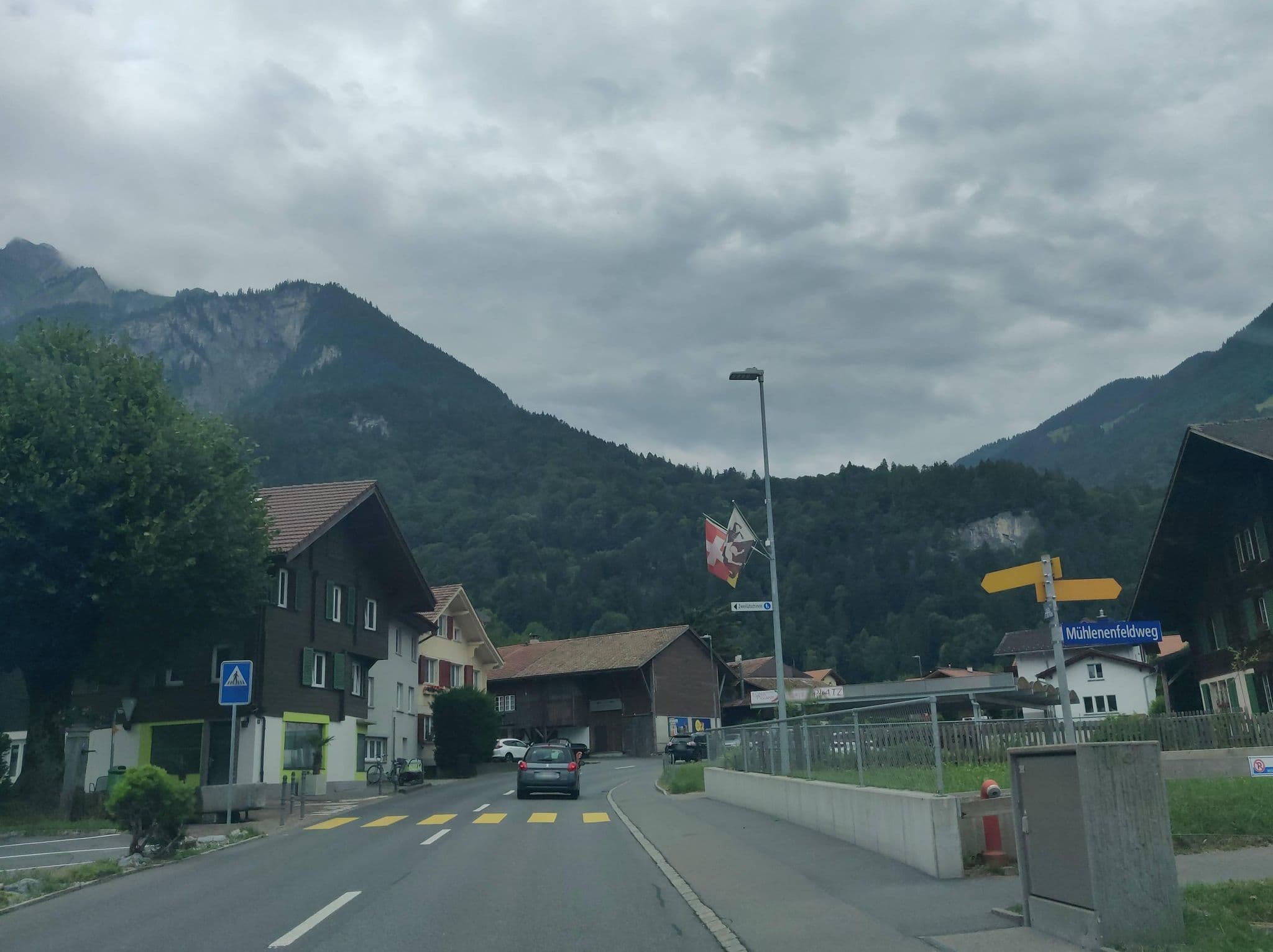 Street view near Luna Hotel, Wilderswil — © Yha1 (CC BY-SA · Mapillary)