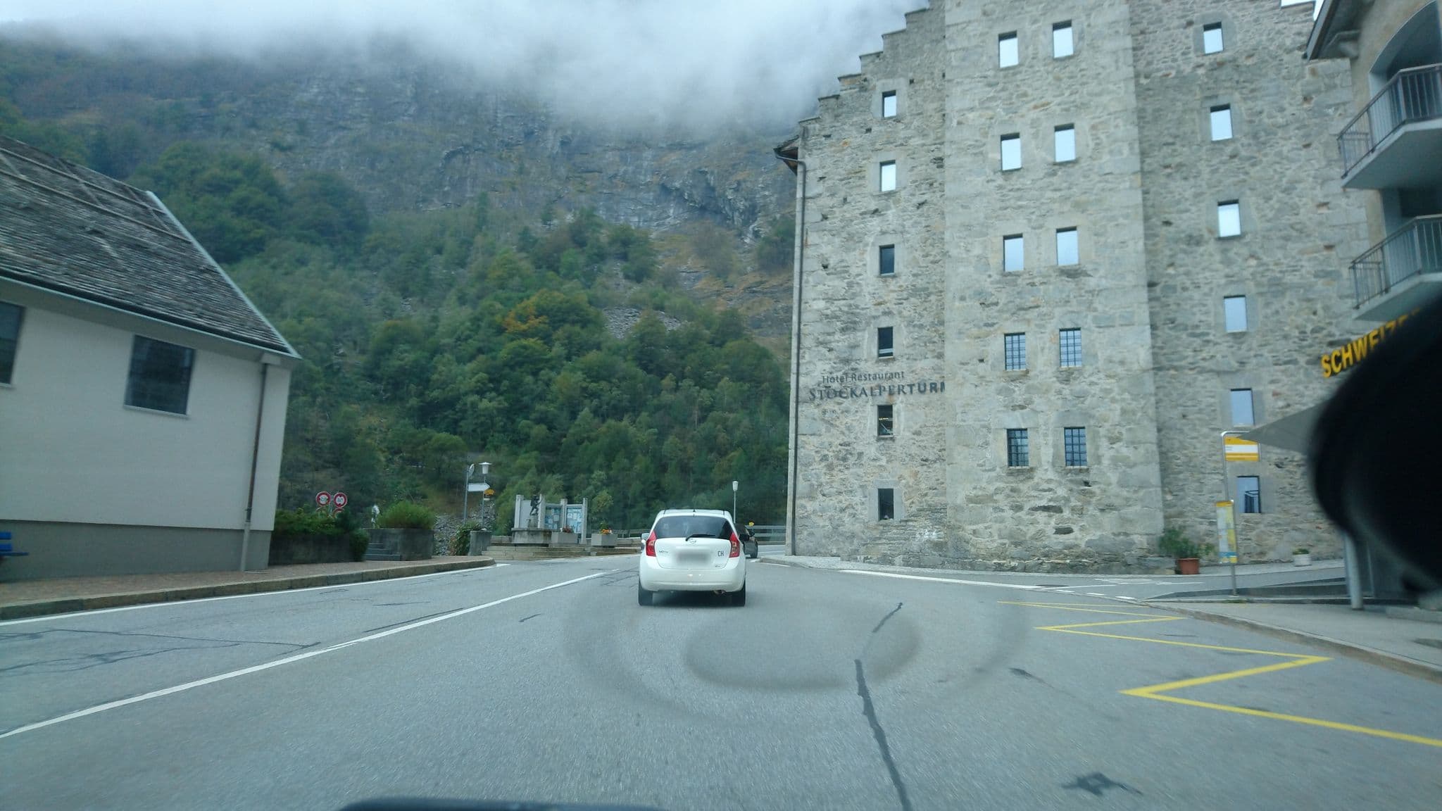 Street view near Pension Bellevue Gondo, Saas-Grund — © bloodhound99 (CC BY-SA · Mapillary)