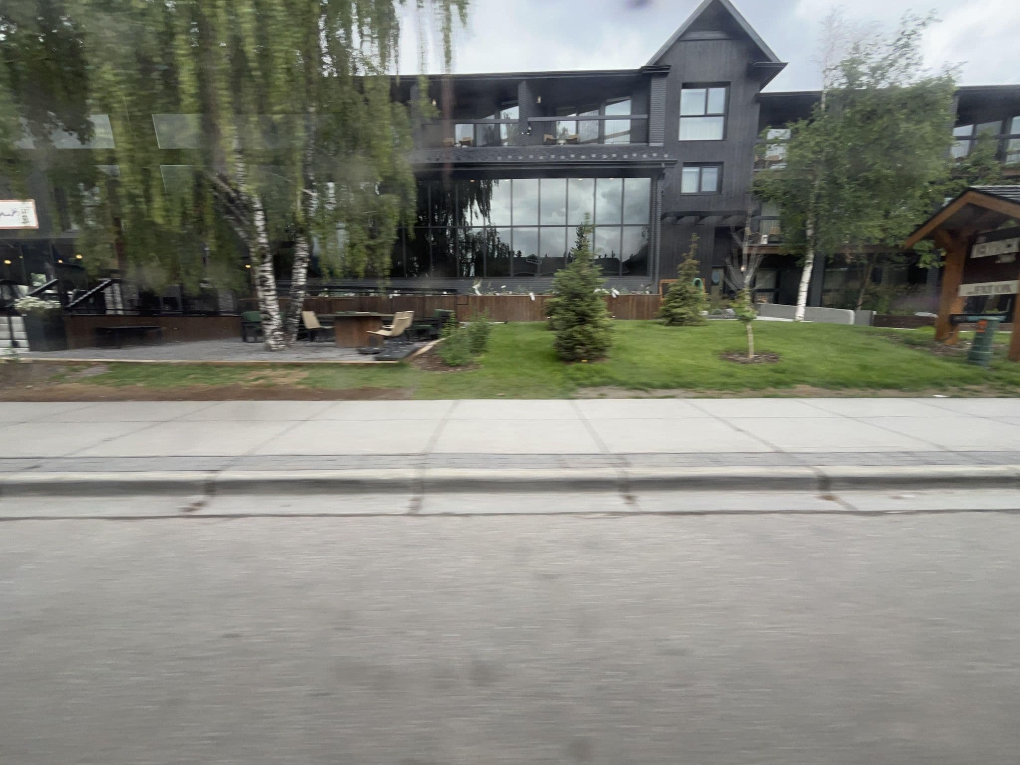 Street view near The Kenrick Hotel, Banff