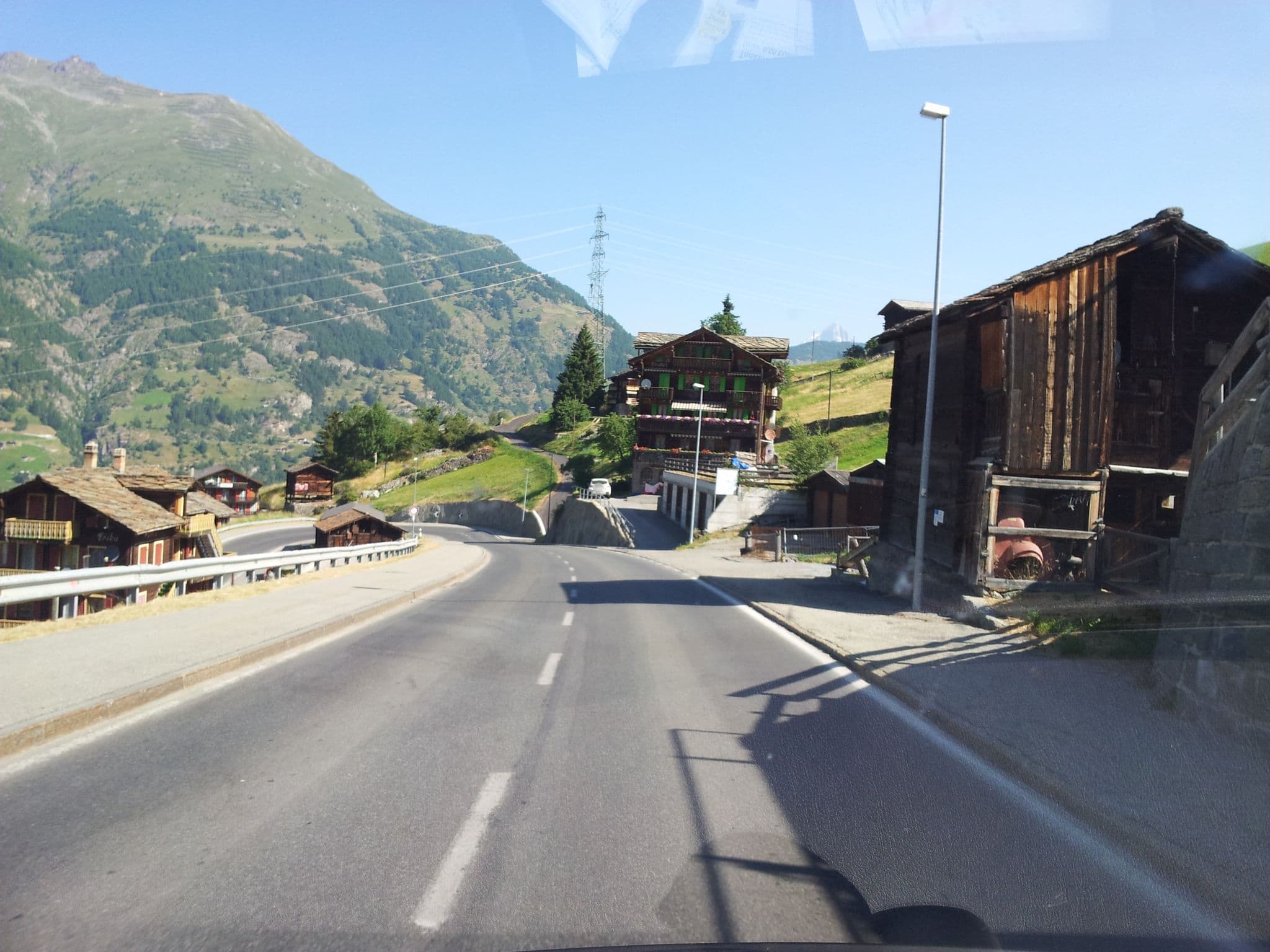 Street view near Chalet Clarino, Grächen — © sp8962de (CC BY-SA · Mapillary)