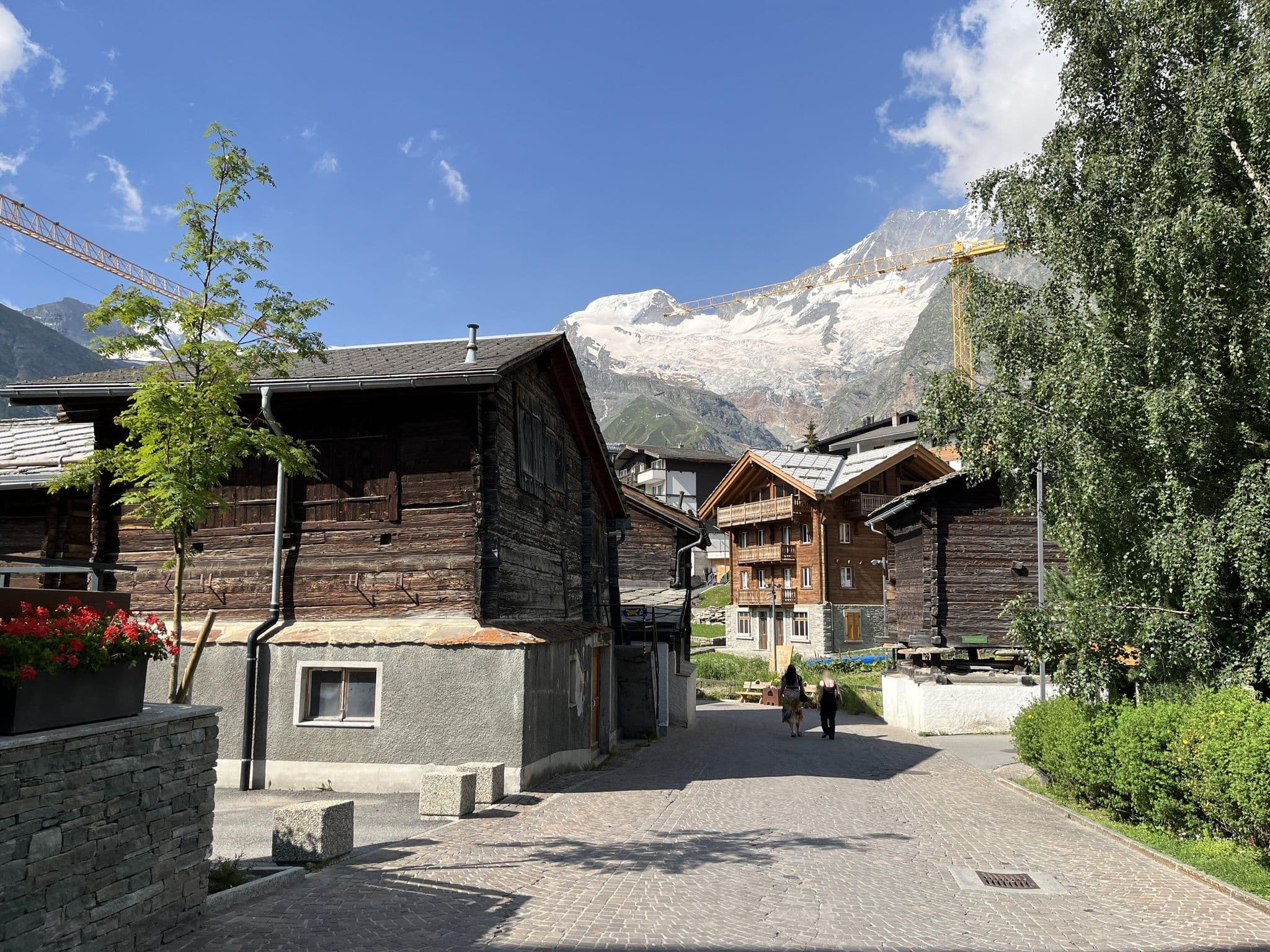 Street view near Haus Cristal, Saas-Fee — © kulmalukko (CC BY-SA · Mapillary)