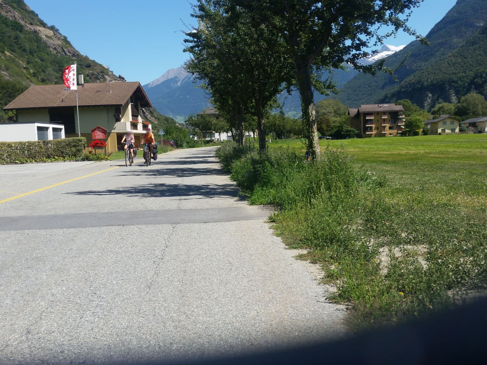 Street view near Pension/Restaurant Traube - Brigerbad, Visp — © keigan (CC BY-SA · Mapillary)