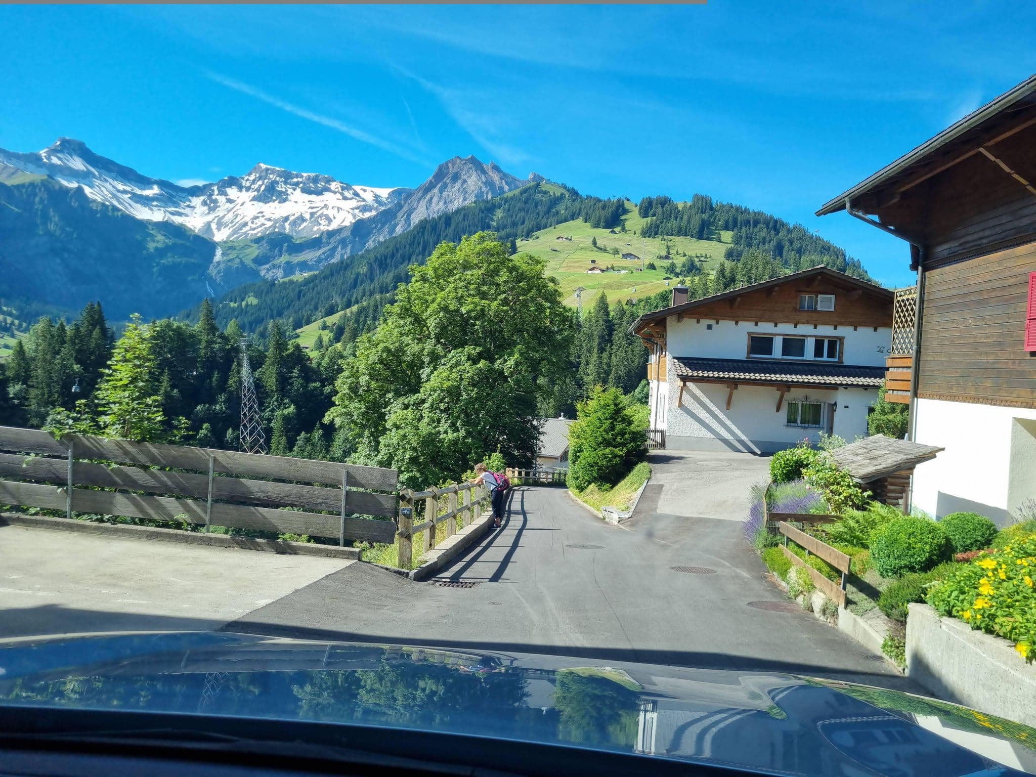 Street view near Chalet Silky, Adelboden — © Yha1 (CC BY-SA · Mapillary)